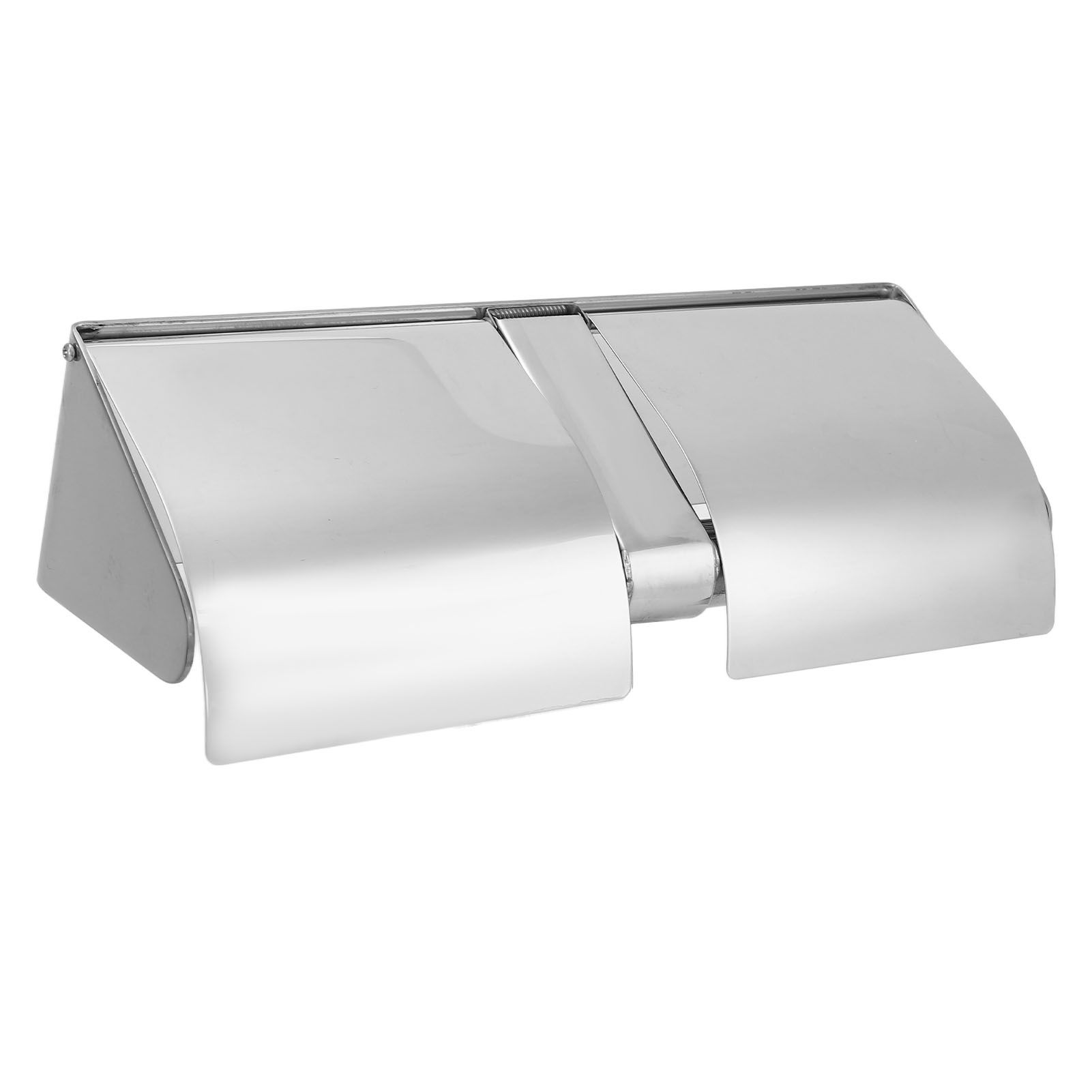 Toilet Paper Holder 304 Stainless Steel Wall Mounted With Lock and Cover Waterproof Bathroom Roll Tissue Holder - Image 6