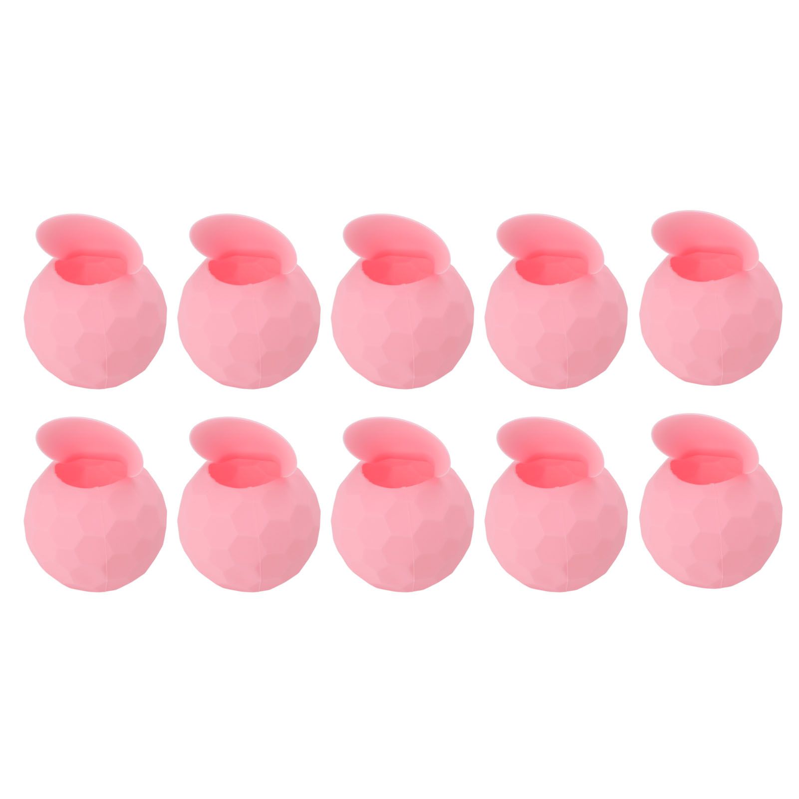 10 Pcs Reusable Water Balloons Silicone Water Balloons Self Sealing Quick Fill Summer Pool Beach Party Game Toy Pink - Image 2