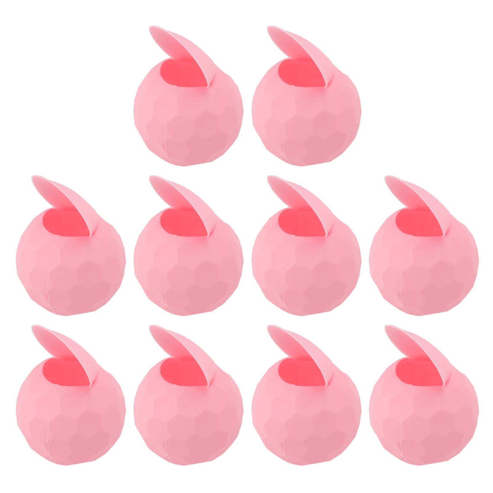 10 Pcs Reusable Water Balloons Silicone Water Balloons Self Sealing Quick Fill Summer Pool Beach Party Game Toy Pink - Image 8