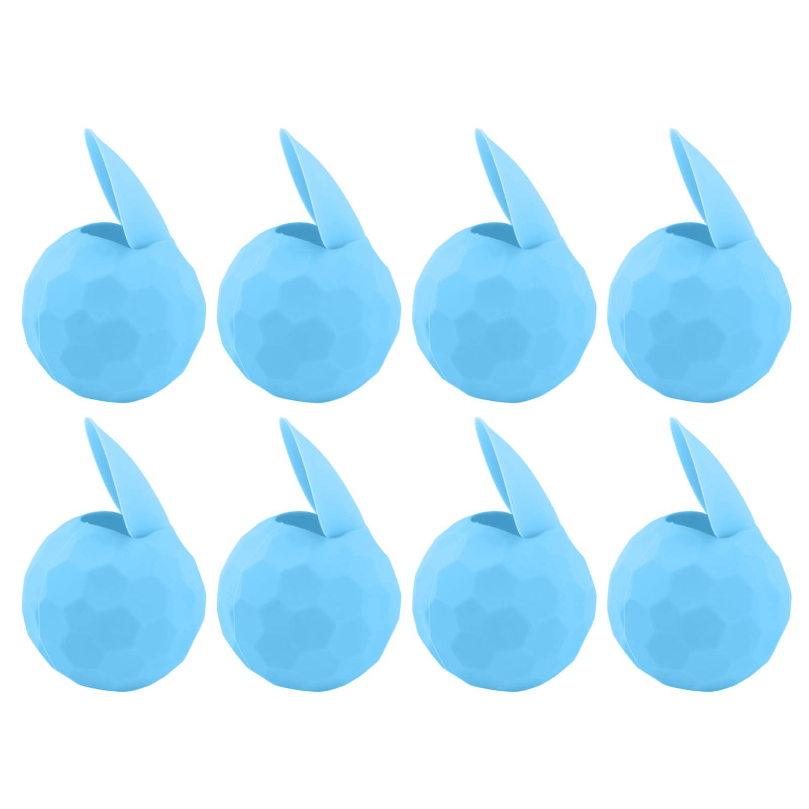 10 Pcs Reusable Water Balloons Silicone Water Balloons Self Sealing Quick Fill Summer Pool Beach Party Game Toy Light Blue - Image 3