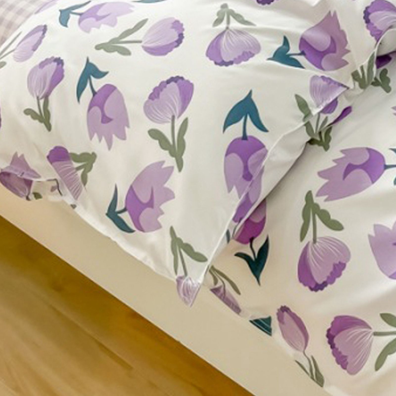 Home Bed Set 4pcs Thickened Brushed Simple Style Breathable Skin Friendly Cotton Bedding Comforter Sets - Image 4
