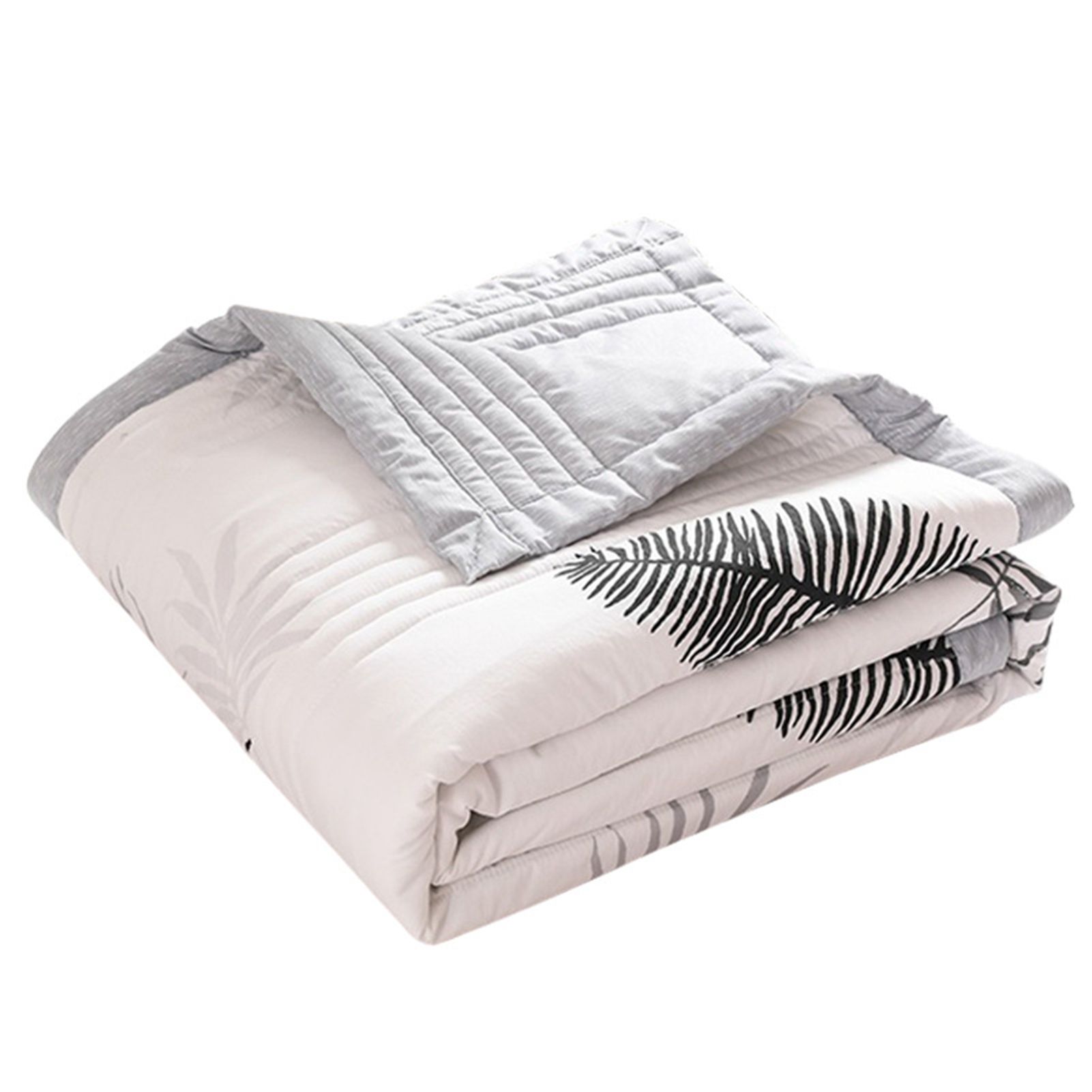 Air Conditioner Quilt Washable Cotton Lightweight Quilt Summer Comforter for Children Adult Type 1 150x200cm - Image 1