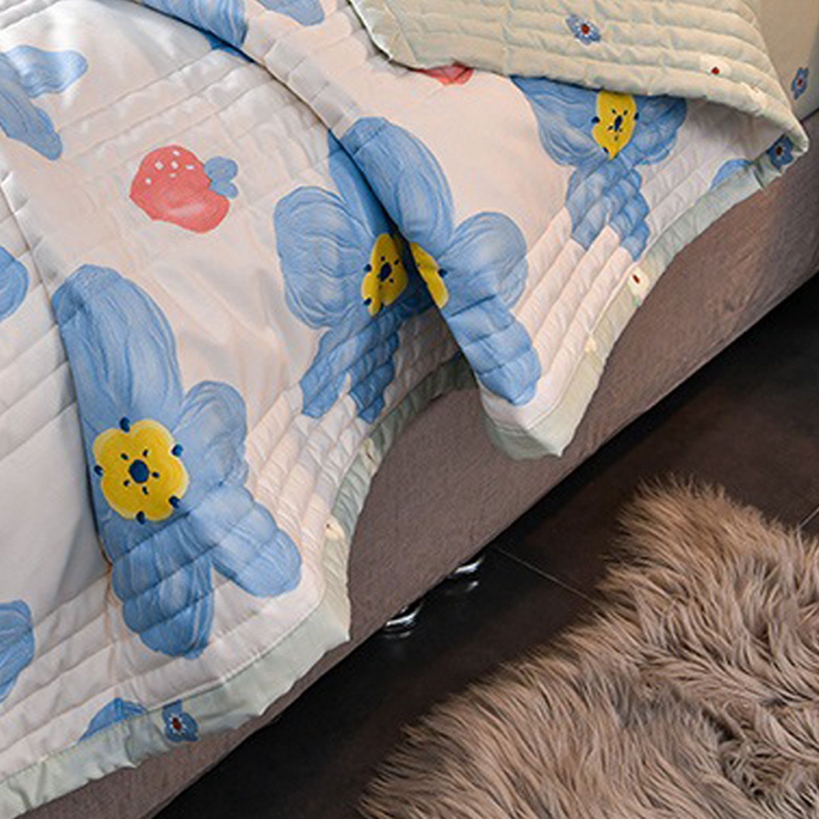 Air Conditioner Quilt Washable Cotton Lightweight Quilt Summer Comforter for Children Adult Type 4 150x200cm - Image 5