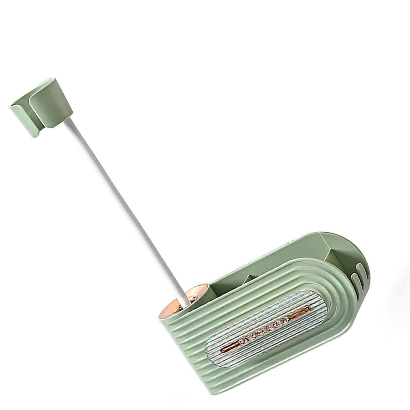 Hair Dryer Hanger Strong Bearing Waterproof and Moisture Proof Wallmounted Hairdryer Hangers for Bathroom Bedroom Light Green - Image 4