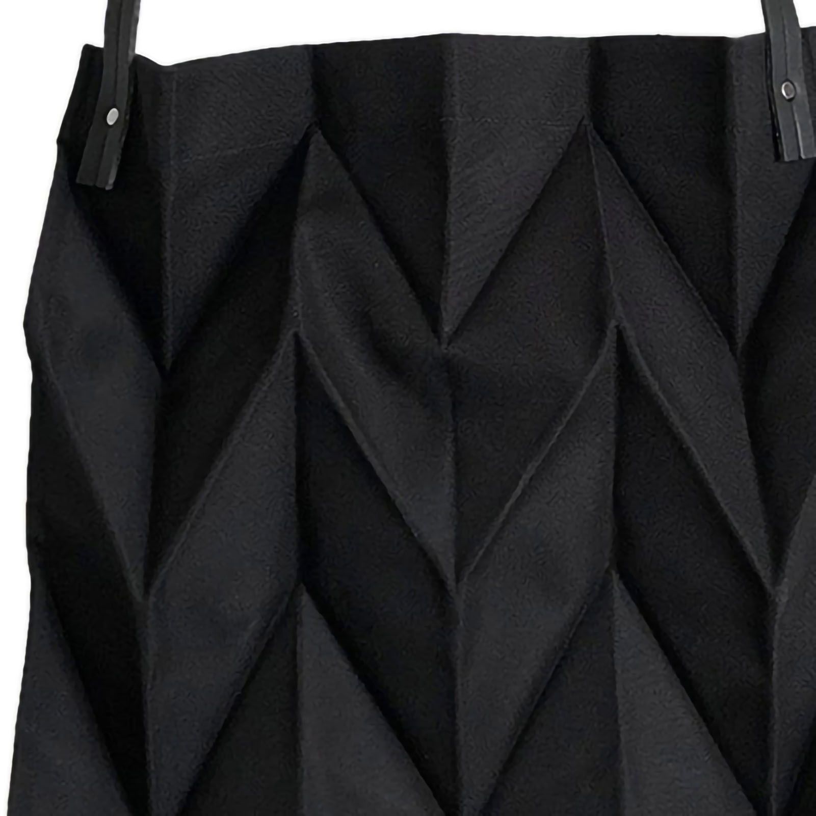 Reusable Tote Bag Large Capacity Fashion Polyline Design Shopping Cloth Bag for Home Travelling Office Black - Image 5