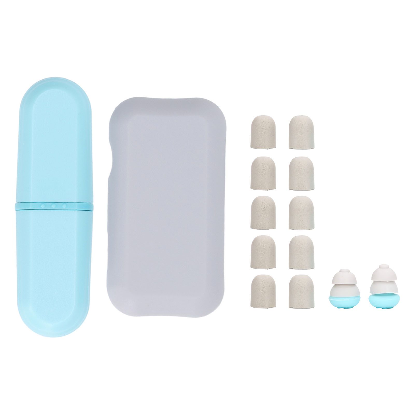 Super Sound Isolation Earplugs Noise Reduction Ear Plugs Noise Reducing Sleep Earplugs for Student Dormitory Study Blue - Image 1