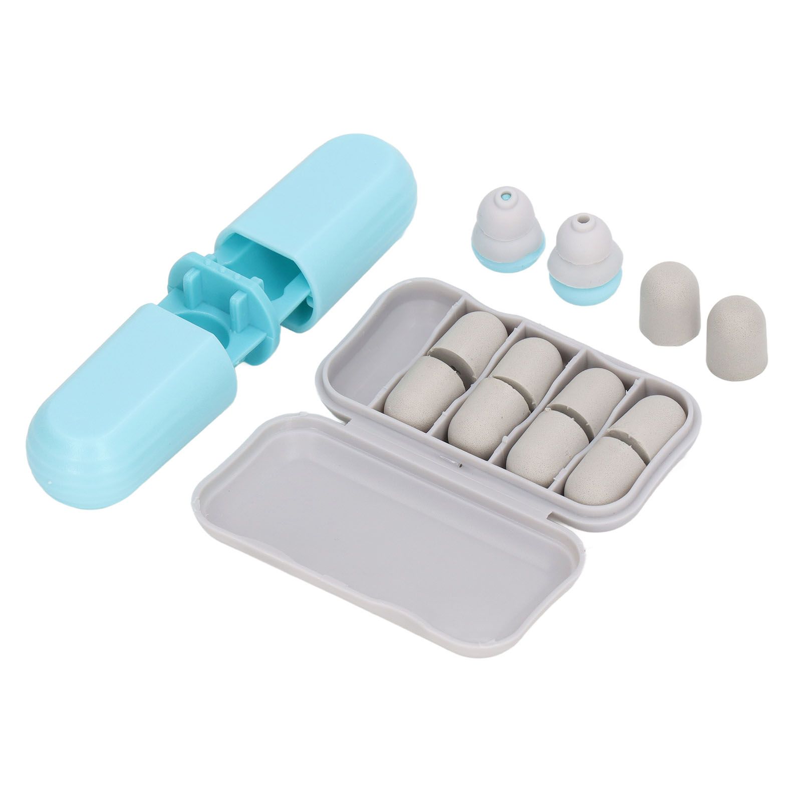 Super Sound Isolation Earplugs Noise Reduction Ear Plugs Noise Reducing Sleep Earplugs for Student Dormitory Study Blue - Image 4