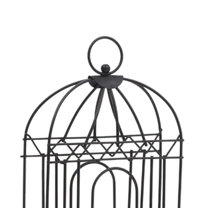 Metal Incense Repellent Holder Suspendable Modern Iron Safe Sandalwood Holder Rack for Home Bedroom Living Room Black - Image 2