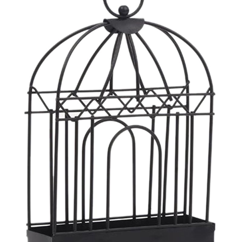 Metal Incense Repellent Holder Suspendable Modern Iron Safe Sandalwood Holder Rack for Home Bedroom Living Room Black - Image 4