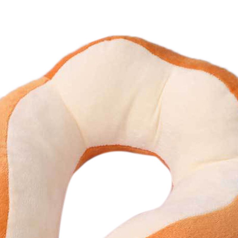 U Shaped Neck Pillow Portable Cute Head Pillow for Office Nap Travel Car Sleeping Double Embroidery Tiger - Image 2