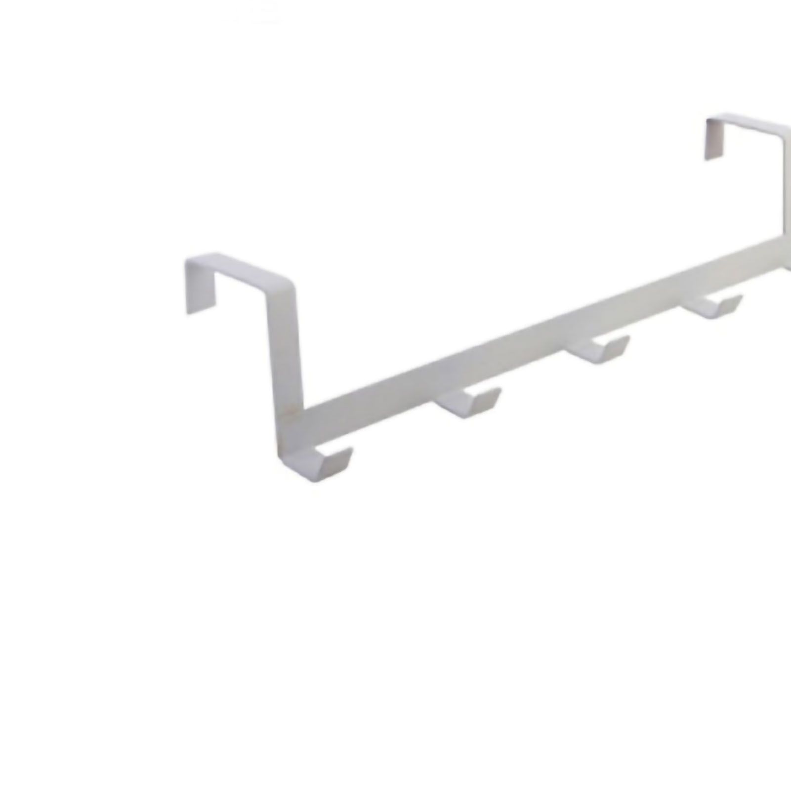Door Hook Hanger Coat Rack Drill Free for Hanging Clothes Hat Bag Towel Bathroom Entryway White - Image 2