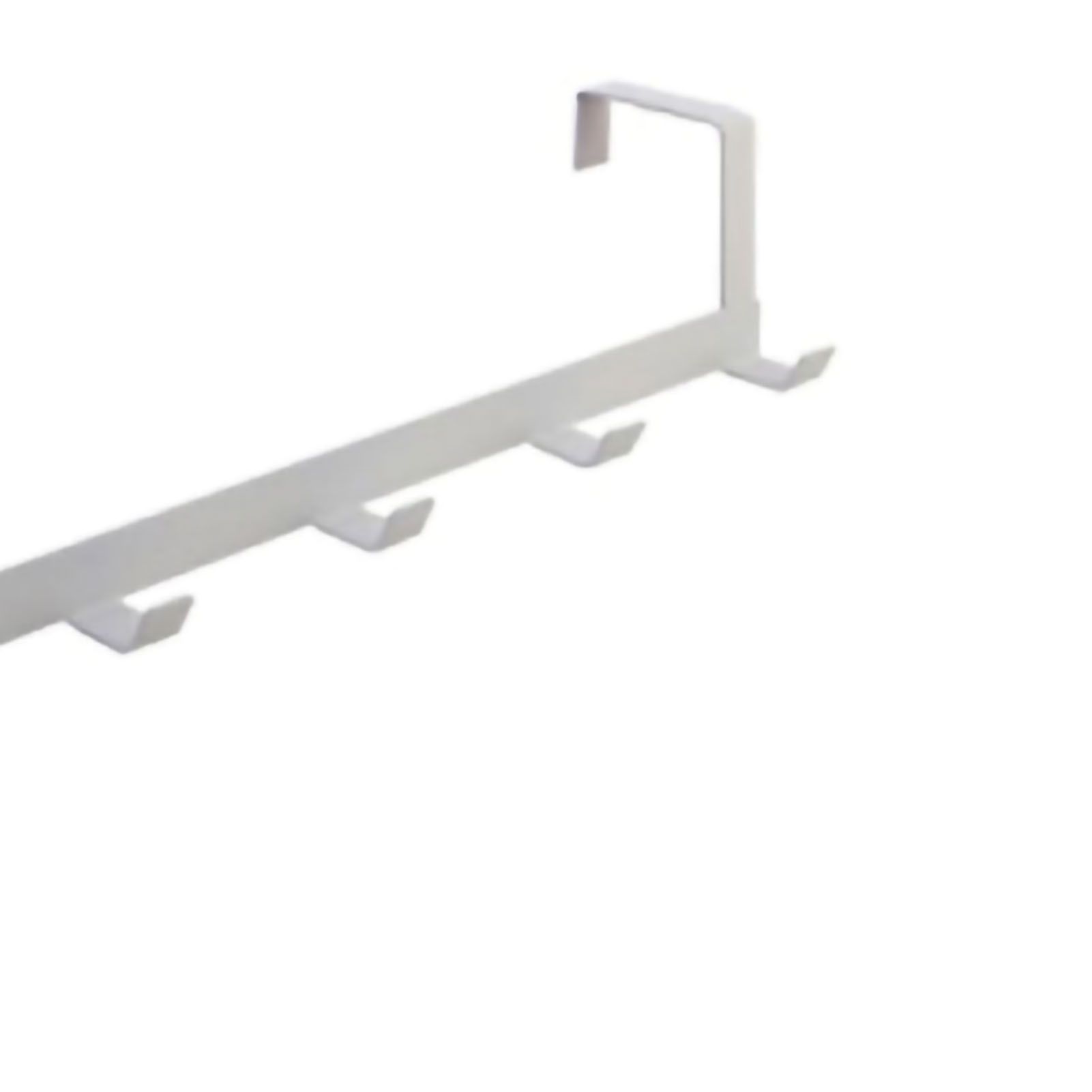 Door Hook Hanger Coat Rack Drill Free for Hanging Clothes Hat Bag Towel Bathroom Entryway White - Image 3