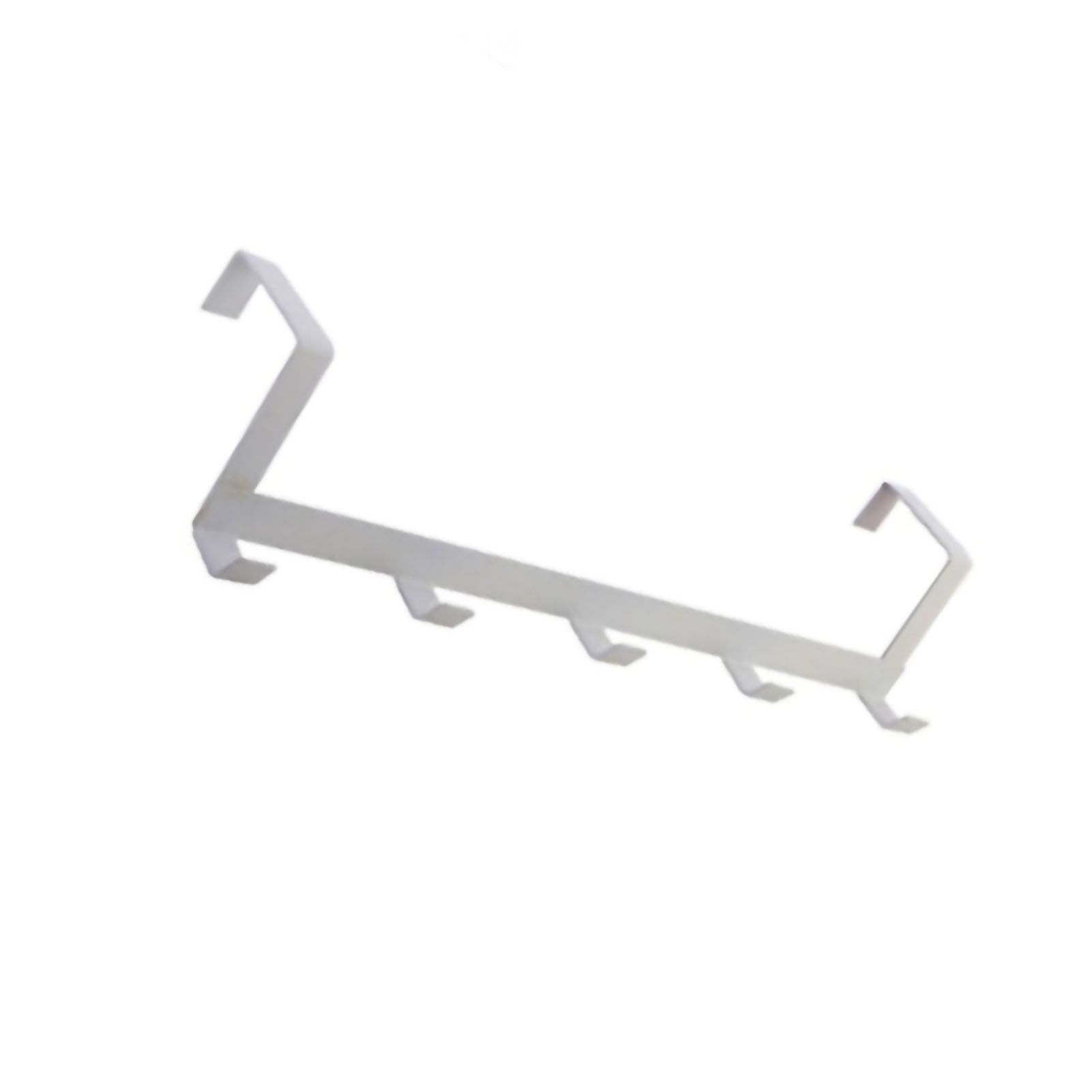 Door Hook Hanger Coat Rack Drill Free for Hanging Clothes Hat Bag Towel Bathroom Entryway White - Image 4