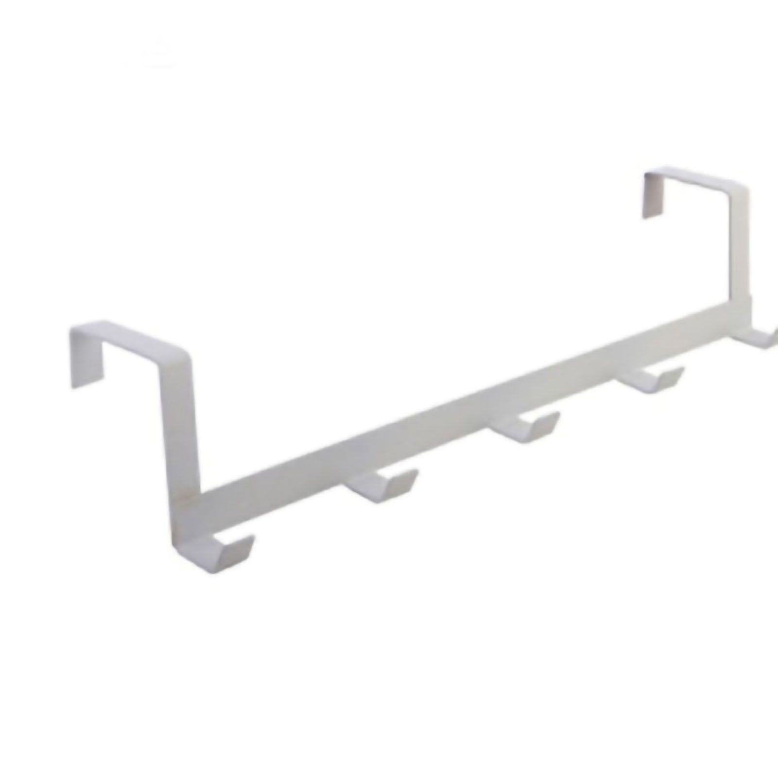 Door Hook Hanger Coat Rack Drill Free for Hanging Clothes Hat Bag Towel Bathroom Entryway White - Image 5