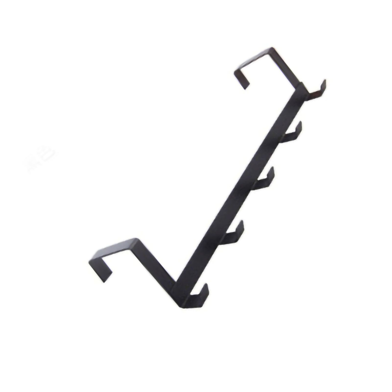 Door Hook Hanger Coat Rack Drill Free for Hanging Clothes Hat Bag Towel Bathroom Entryway Black - Image 5