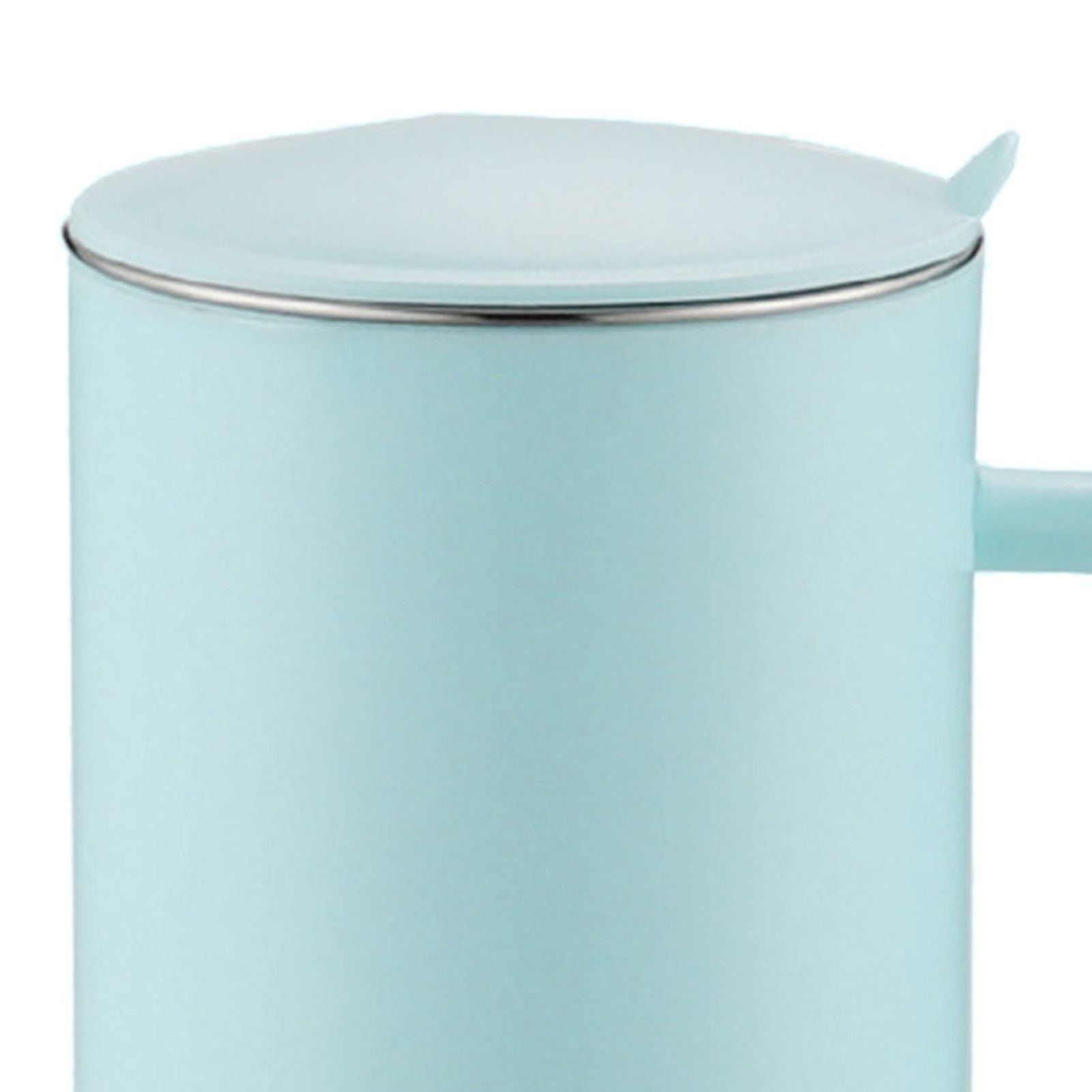 550ml Stainless Steel Double Walled Mugs Leakproof Prevent Scalding Frosted Insulated Coffee Mugs for Home Cafe Office Sky Blue 550ml - Image 2