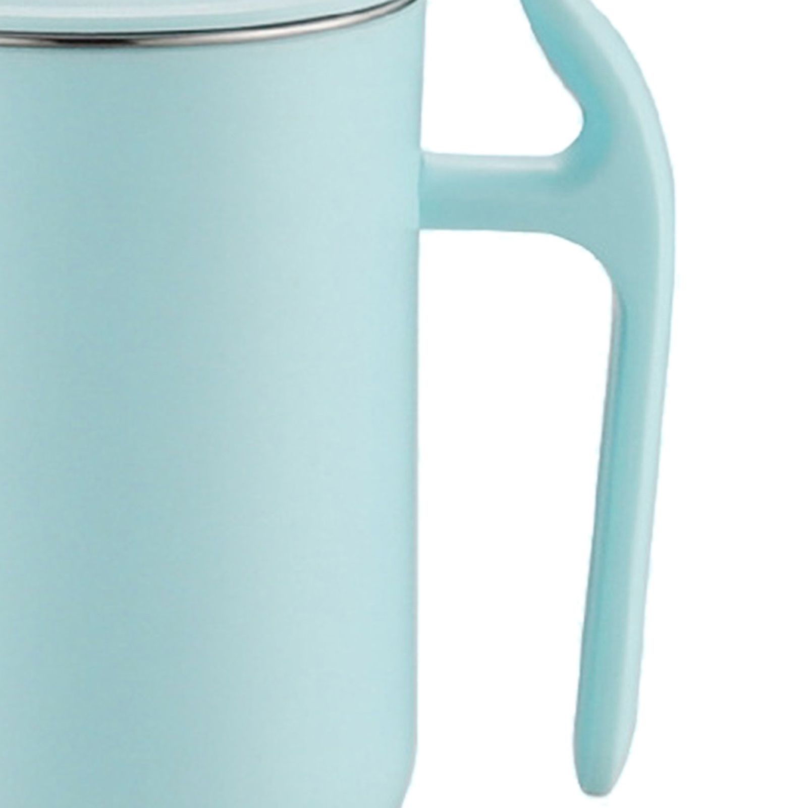 550ml Stainless Steel Double Walled Mugs Leakproof Prevent Scalding Frosted Insulated Coffee Mugs for Home Cafe Office Sky Blue 550ml - Image 3