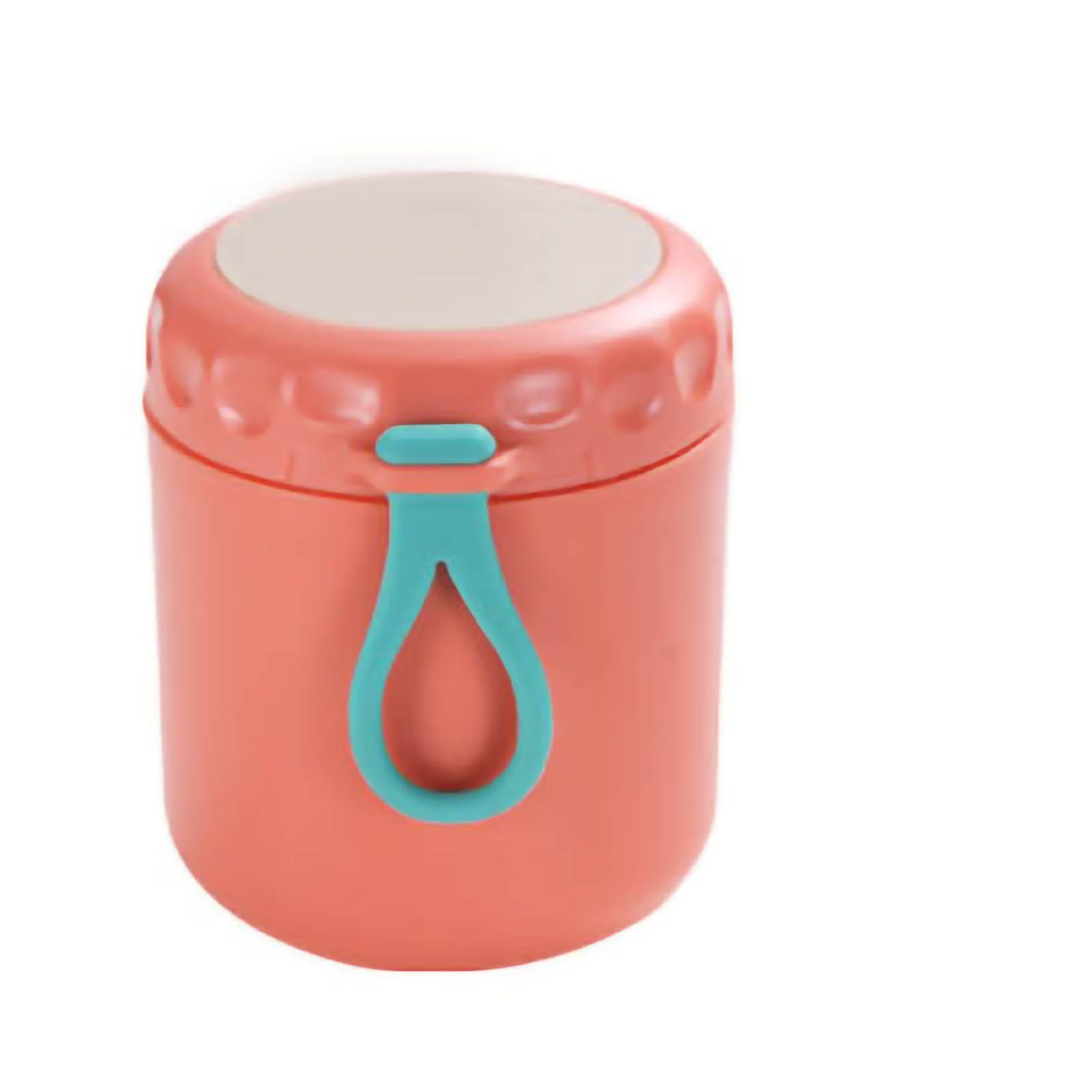 Thermal Soup Cup Stainless Steel Microwave Heating with Sealing Cap Breakfast Hot Food Container for Office Worker Orange - Image 1