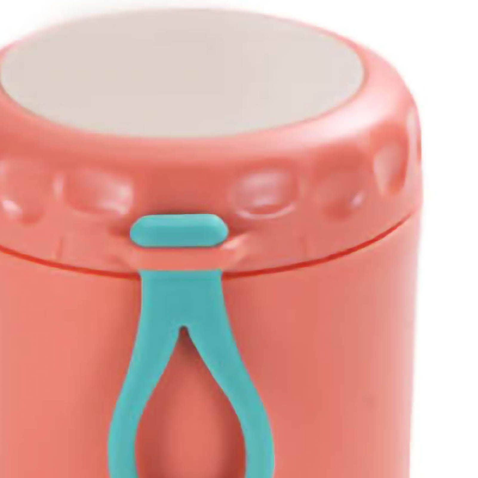 Thermal Soup Cup Stainless Steel Microwave Heating with Sealing Cap Breakfast Hot Food Container for Office Worker Orange - Image 3