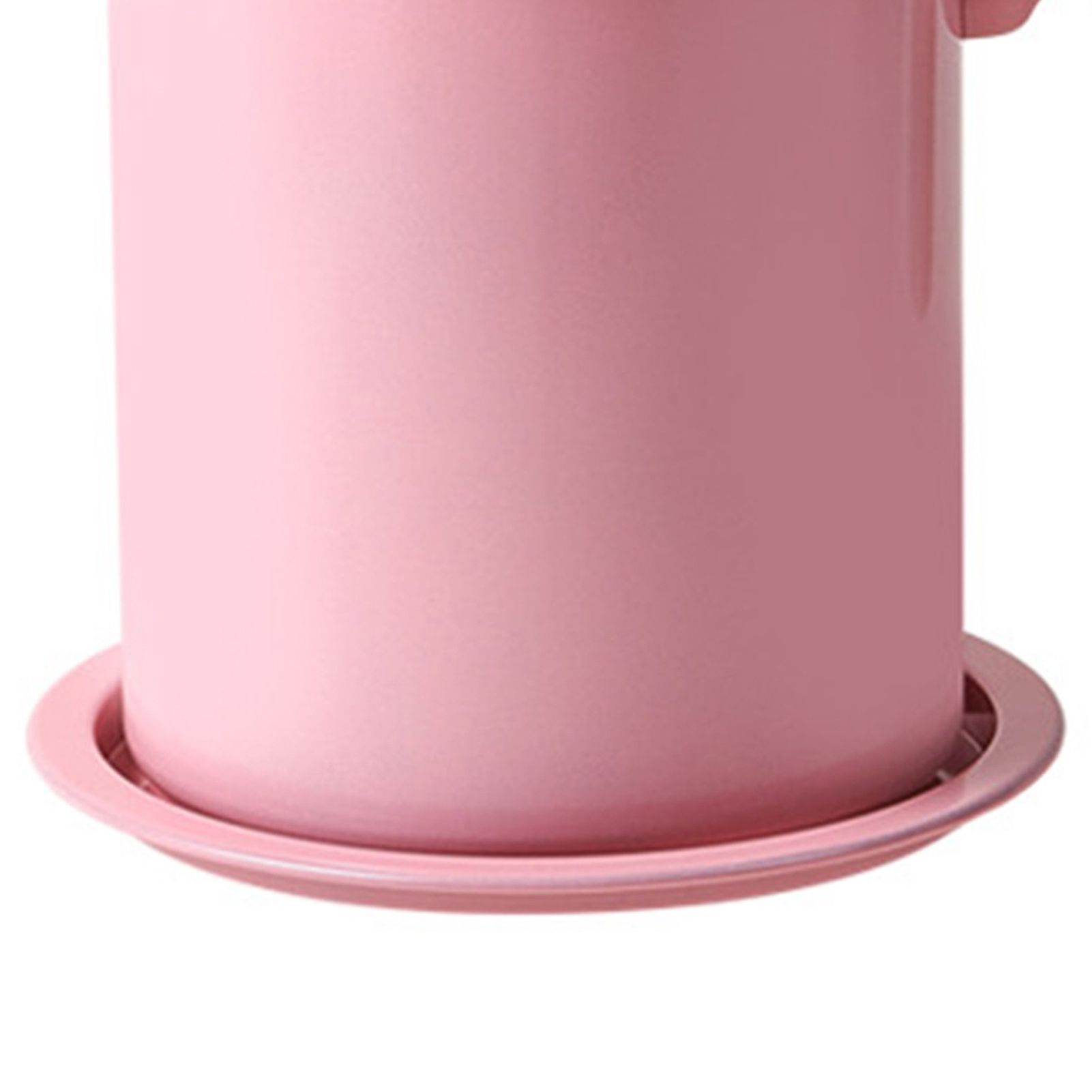 Oil Strainer Pot 1.4L Wood Grain Easy Operation No Rust Oil Storage Supplies Filter for Home Canteen Pink - Image 4