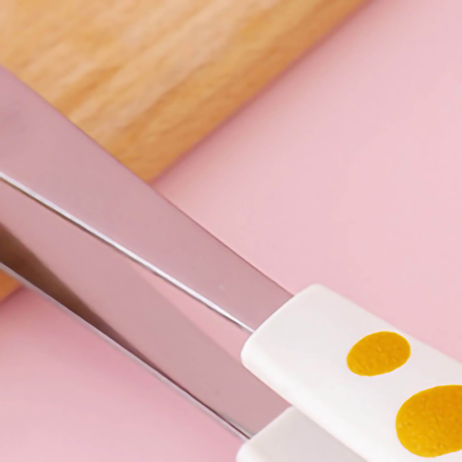 Kitchen Cooking Tong Cute Cat Paw Shape Stainless Steel Small Salad Barbecue Food Tong White M - Image 2