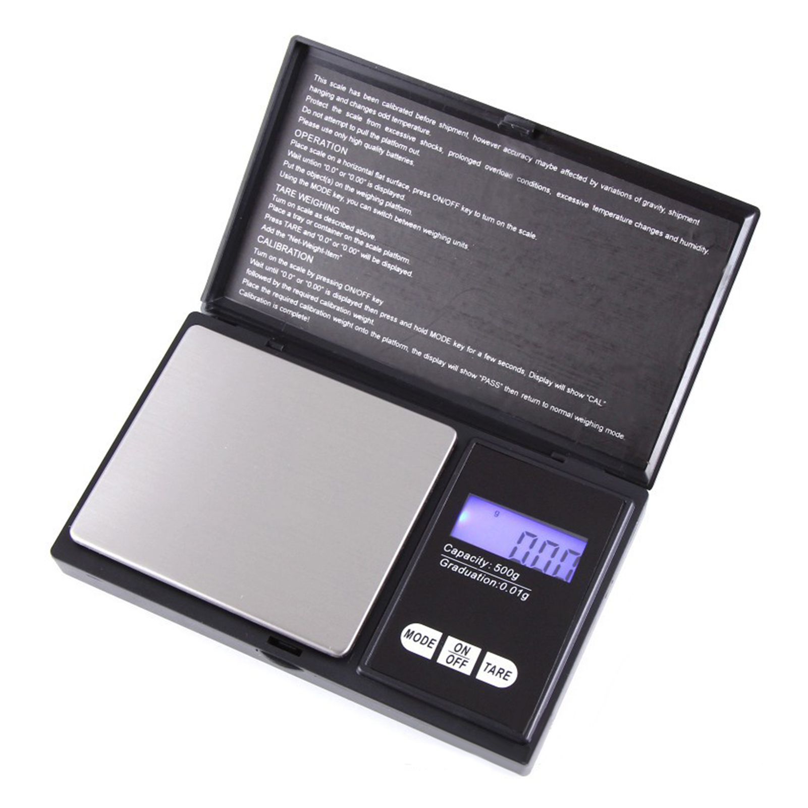 High Accuracy Balance Jewelry Weight Electronic Scales Food Steelyard with LCD Screen Display 200g/0.01g - Image 4