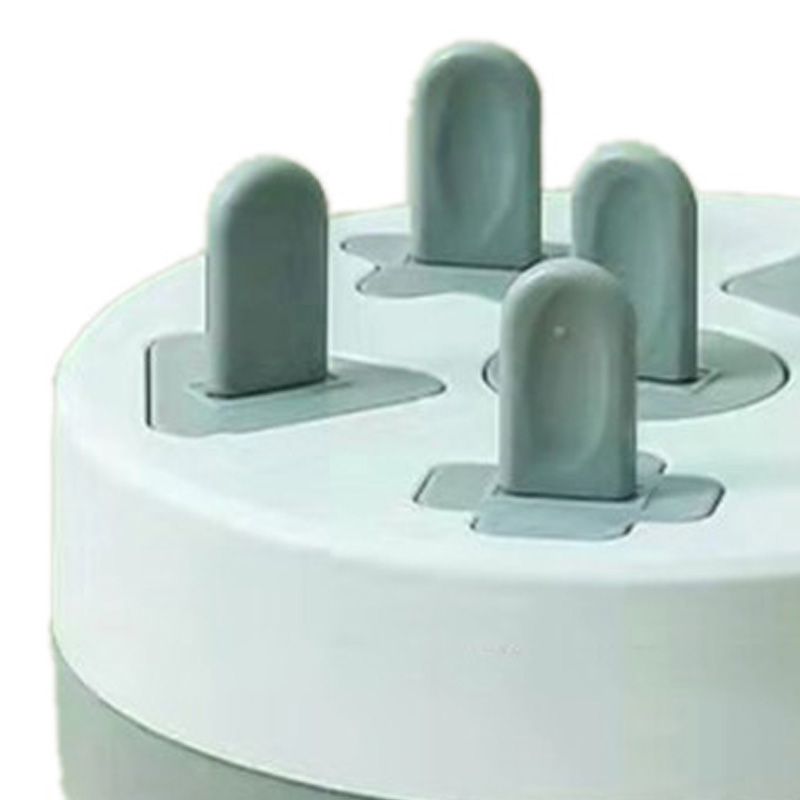 Popsicles Mold 6 Cavities Detachable Design Safe Healthy Material Durable PP Mini Popsicle Mold Green - Image 2