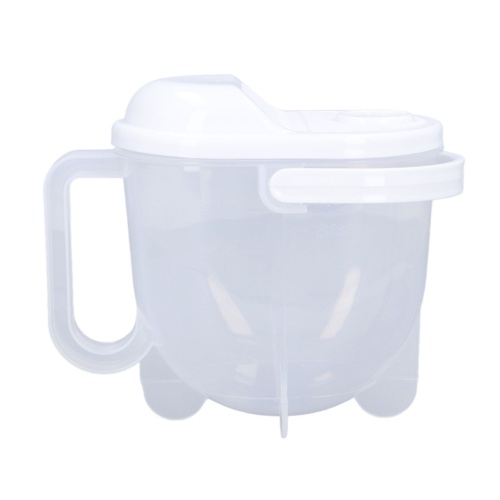Rice Washing Bowl Water Flush Type ABS Clear Scale Fine Strainer Auxiliary Handle Rice Cleaning Basket for Kitchen - Image 6