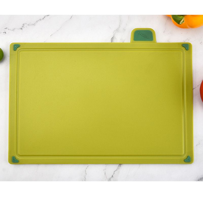 4pcs Food Classification Chopping Boards PP TPR Portable Non Slip Cutting Boards Kitchen Tools With Non Slip Pad Irregular Form - Image 7