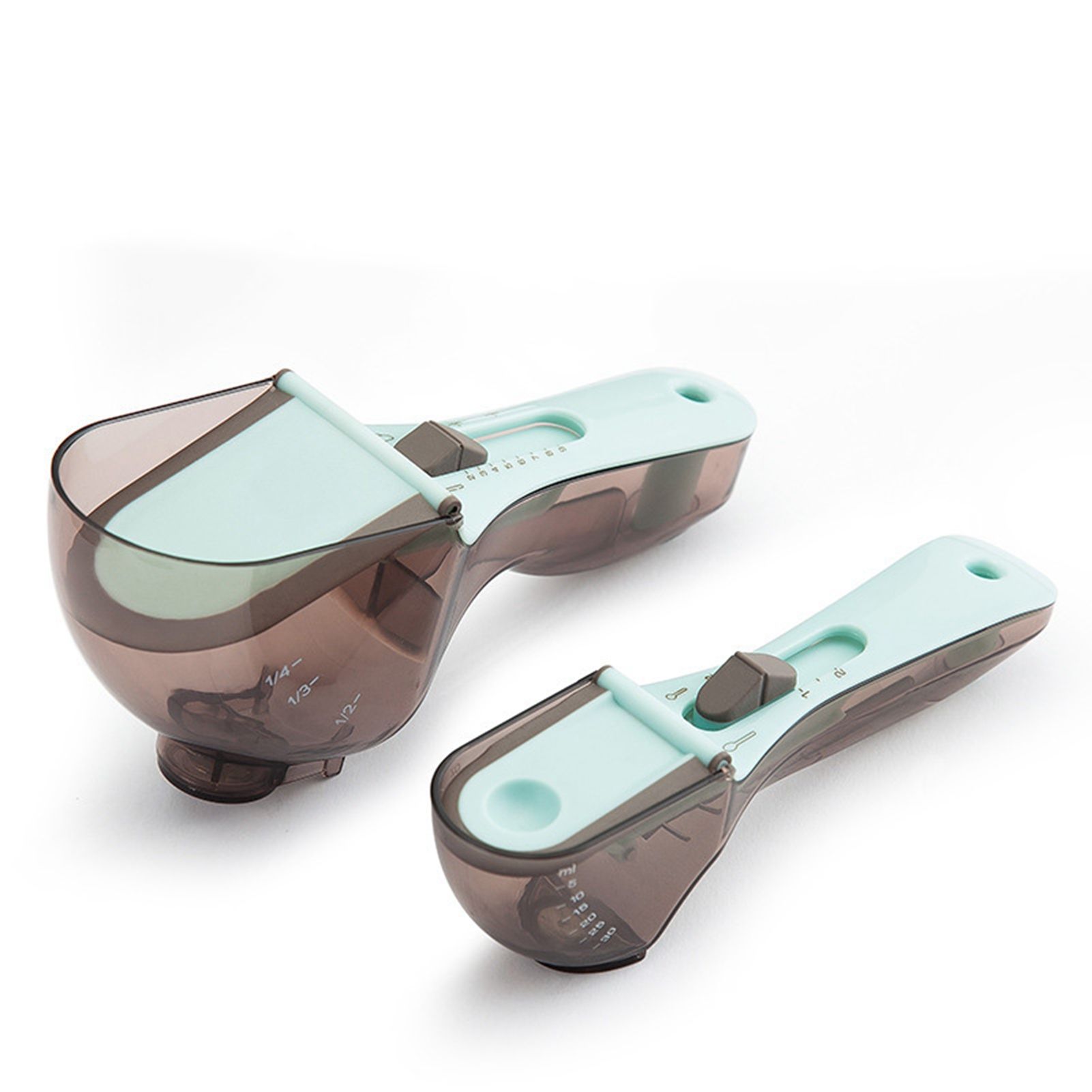 Measuring Spoon Heat Resistance Multi Level Adjustment Scale Plastic Measuring Spoon Set Kitchen Tools Boxed Set - Image 5