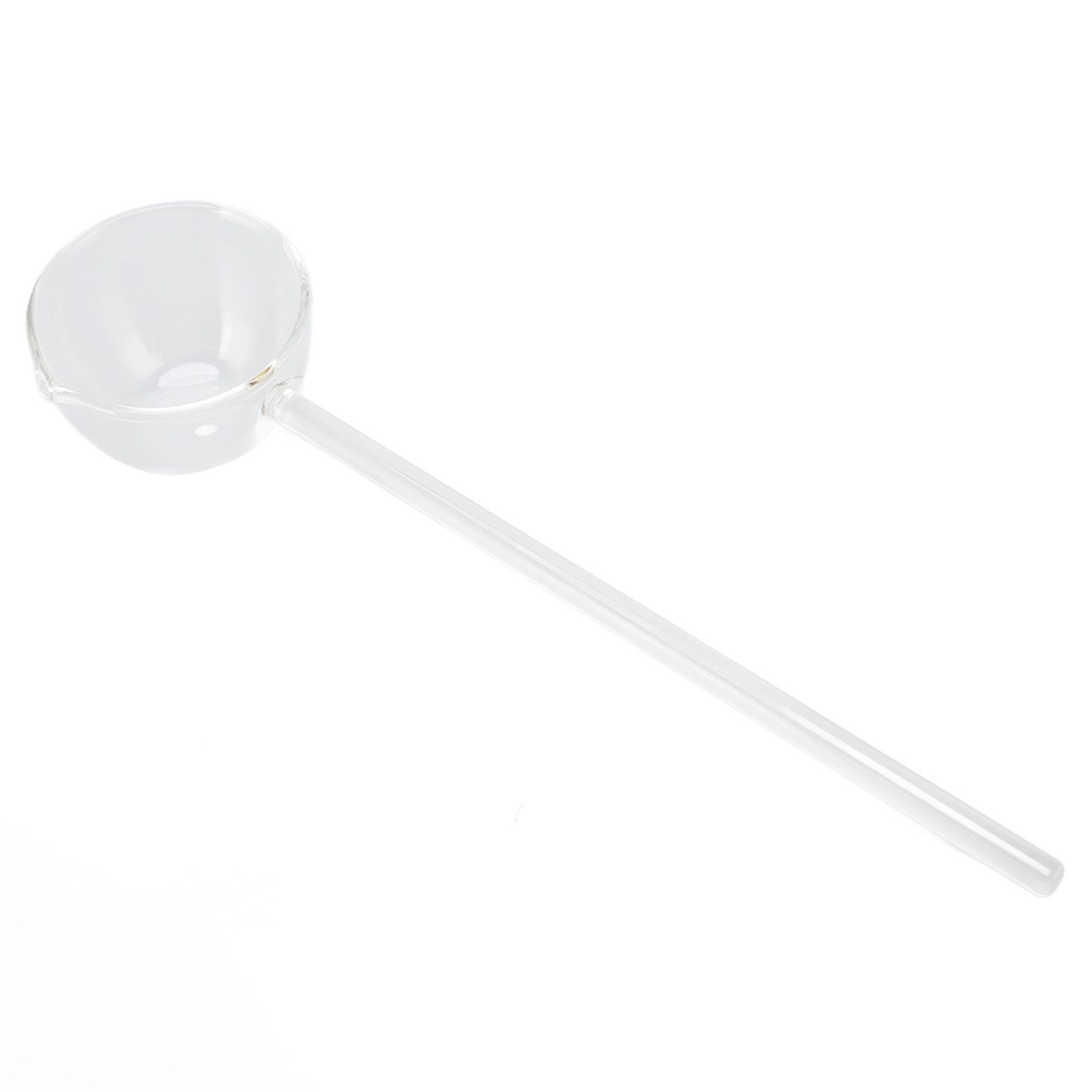 Glass Stirring Spoon High Temperature Resistance Simple 100ML Mixing Spoon Coffee Tea Spoon for Restaurants Home Transparent - Image 4