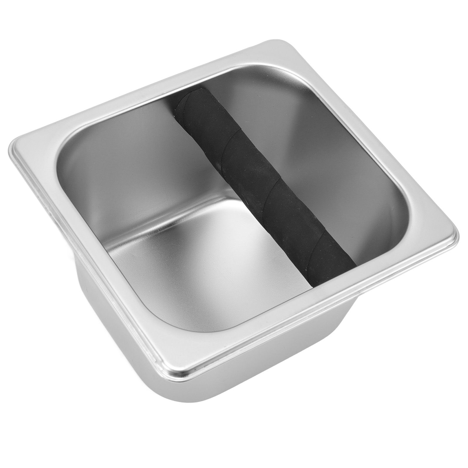 Stainless Steel Coffee Knock Box Coffee Grounds Container Box for Kitchen Canteen Western Restaurant Bar - Image 2