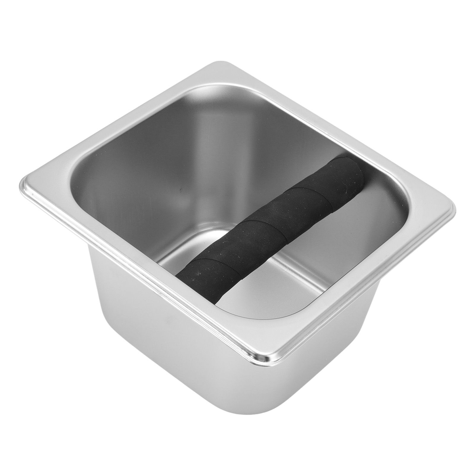 Stainless Steel Coffee Knock Box Coffee Grounds Container Box for Kitchen Canteen Western Restaurant Bar - Image 3