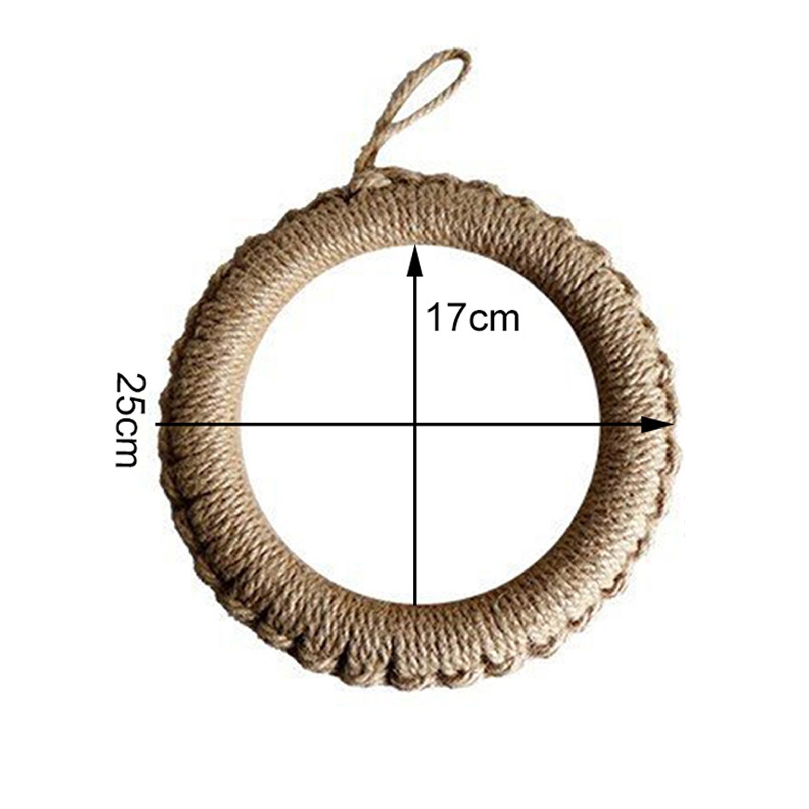 Insulated Coaster Ring Heat Resistance Linen Weaving Insulation Pad for Hot Pot Cup L - Image 4