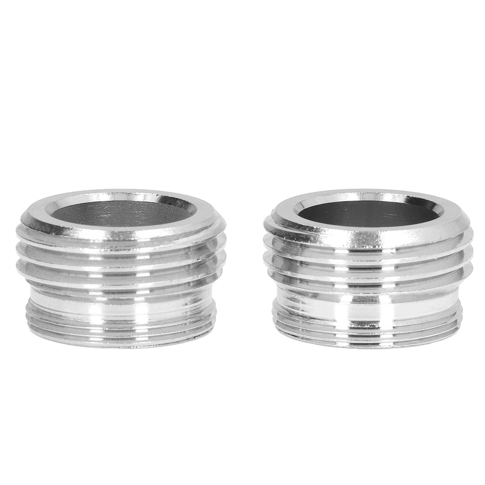 2 Sets Faucet Adapter Straight Thread 15/16in Male 27/32in Female to 17/16in Garden Hose - Image 6
