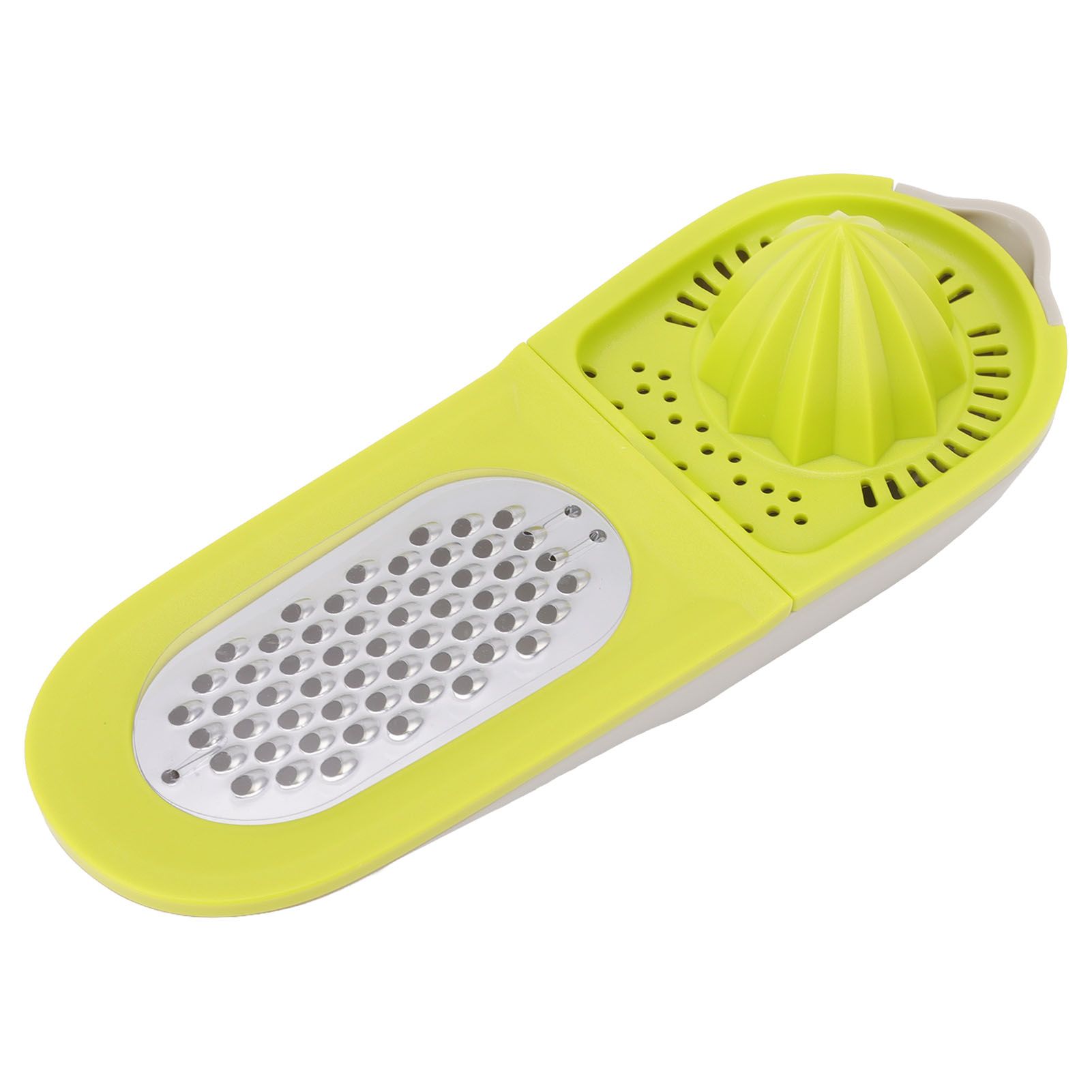Vegetable Chopper Olive Green Multifunctional Grater Juicer Container 3 in 1 Vegetable Cutter Kitchen Tool - Image 1