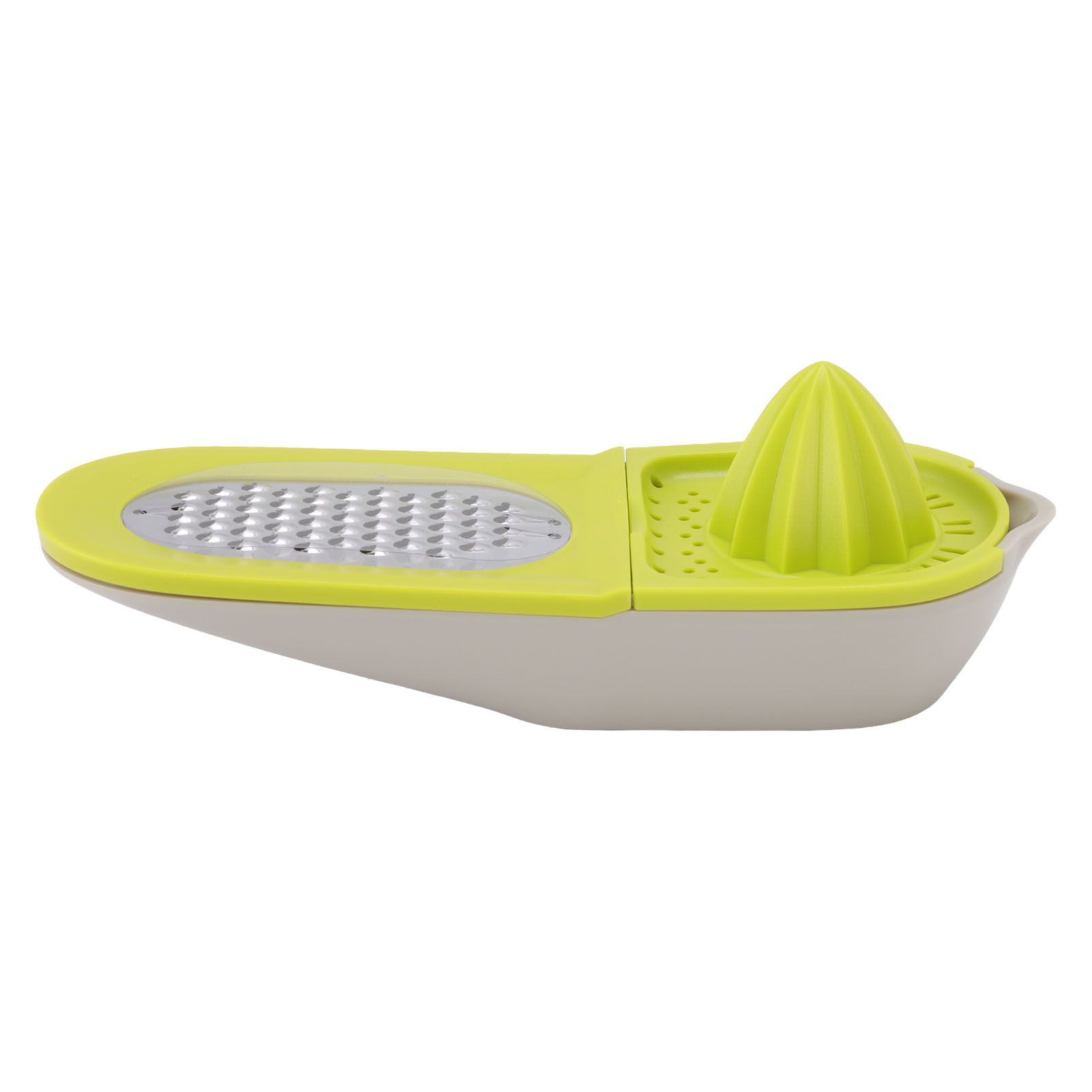 Vegetable Chopper Olive Green Multifunctional Grater Juicer Container 3 in 1 Vegetable Cutter Kitchen Tool - Image 7