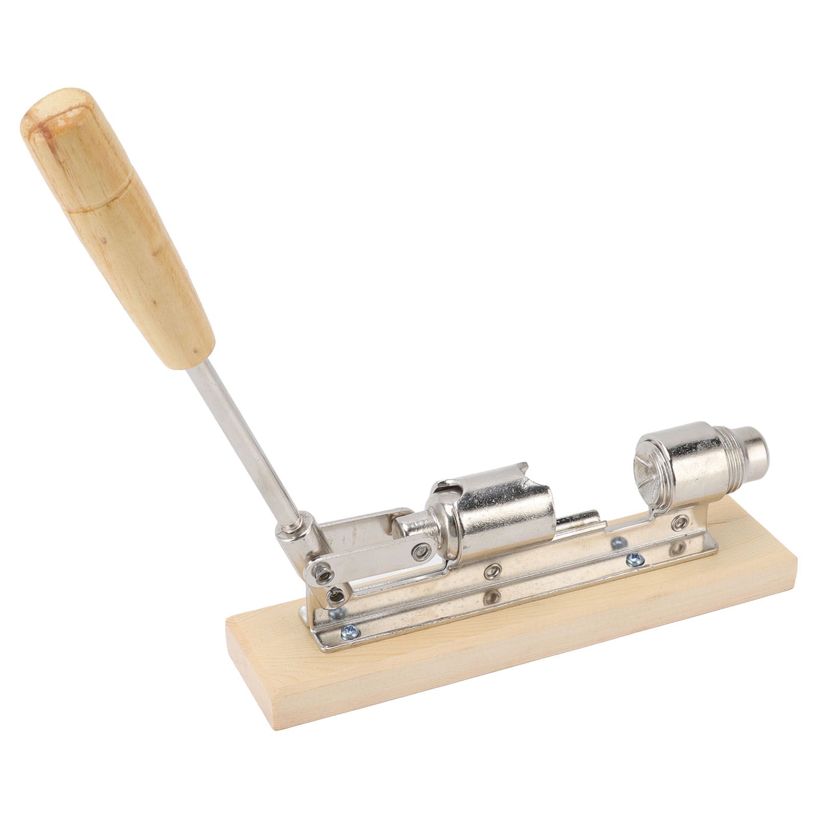 Desktop Mechanical Nut Cracker Tool Metal Walnut Pecan Opener Clip with Handle Lever Type - Image 3