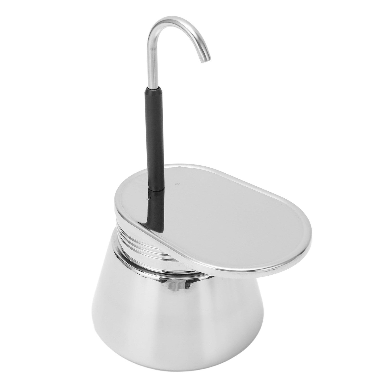 Single Spout Mocha Pot Stainless Steel Hand Pour Latte Classic Coffee Pot for Home Office 50ml - Image 3