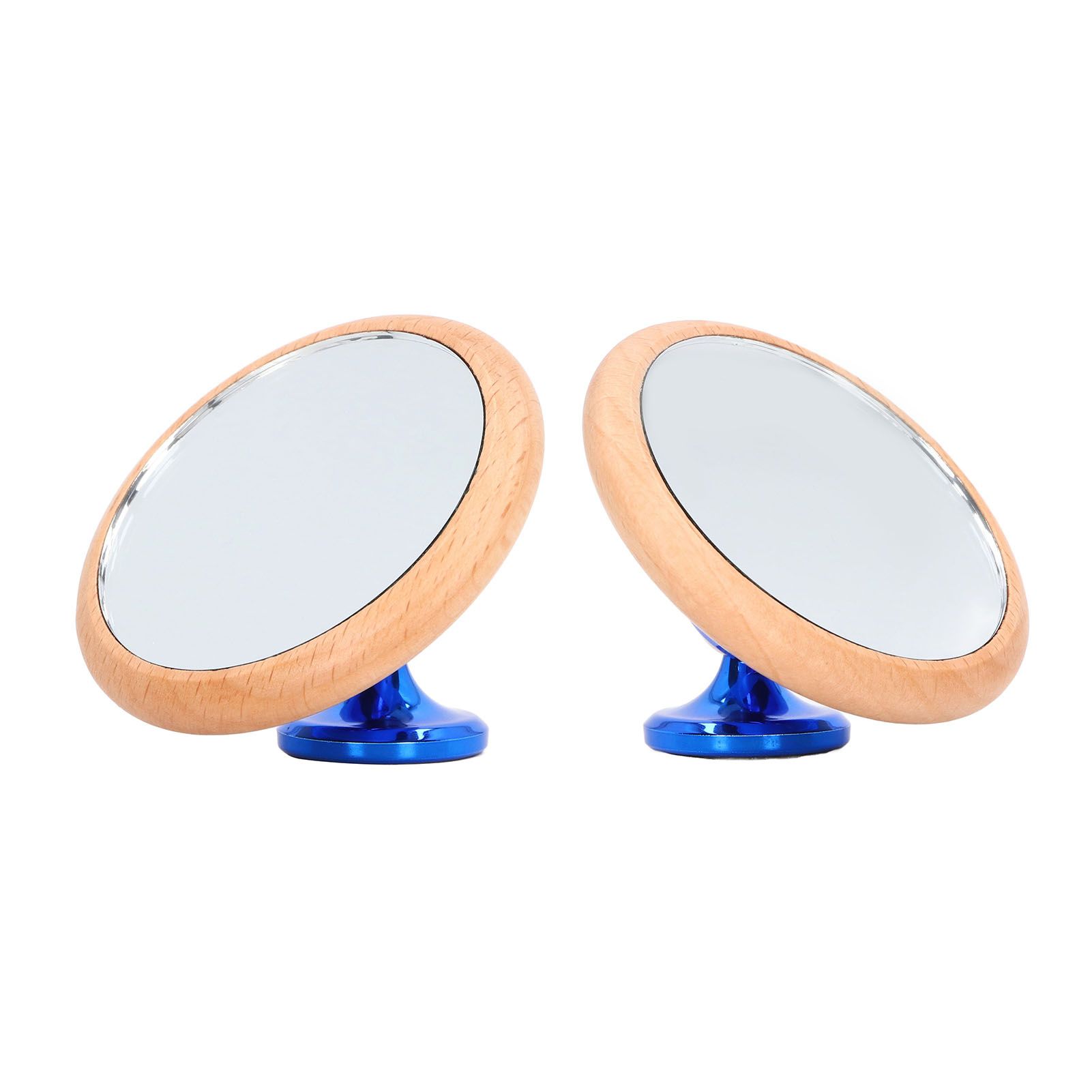 Coffee Reflective Mirror Multidirectional Rotation Adjustable Magnetism Observative Mirror for Kitchen Blue - Image 3