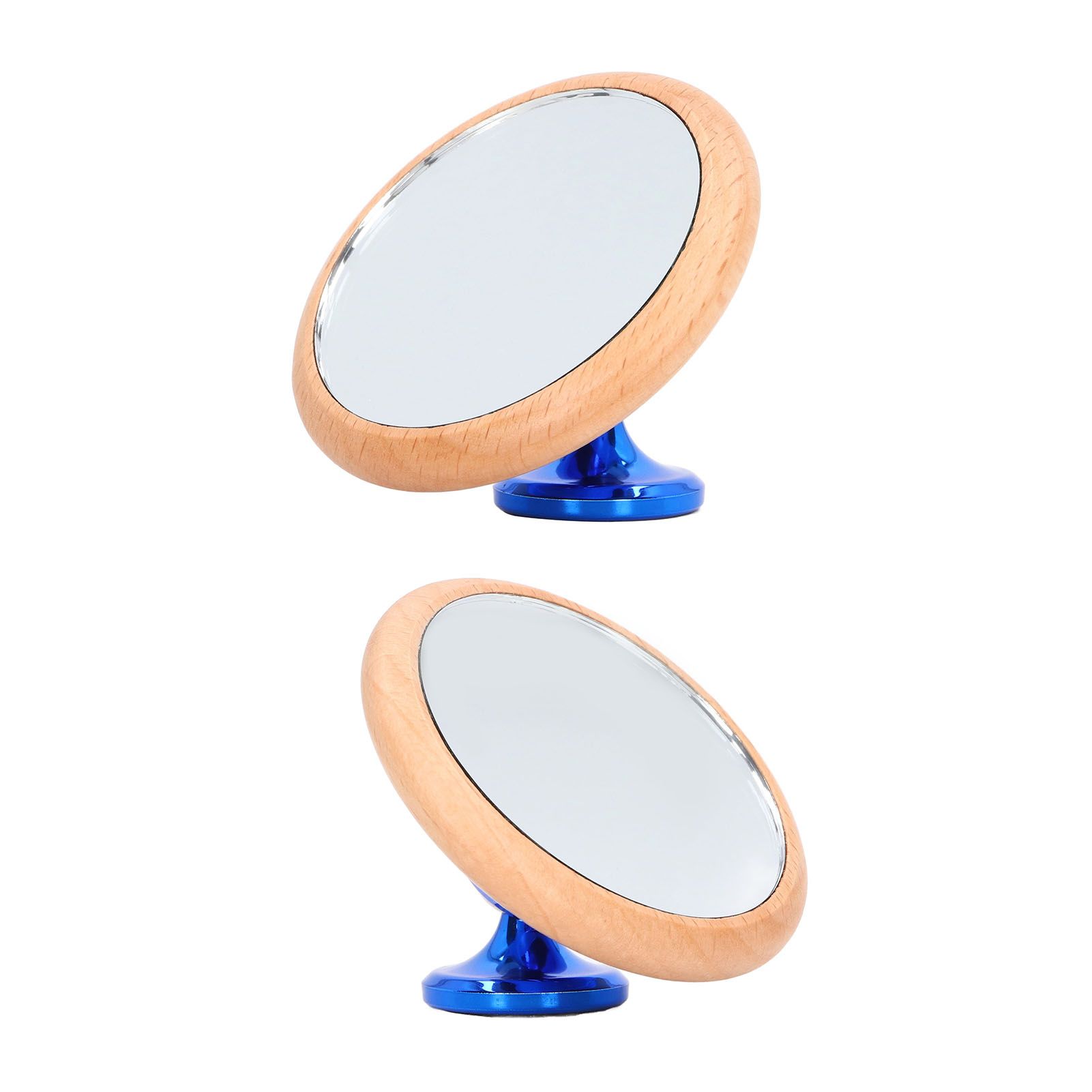 Coffee Reflective Mirror Multidirectional Rotation Adjustable Magnetism Observative Mirror for Kitchen Blue - Image 5