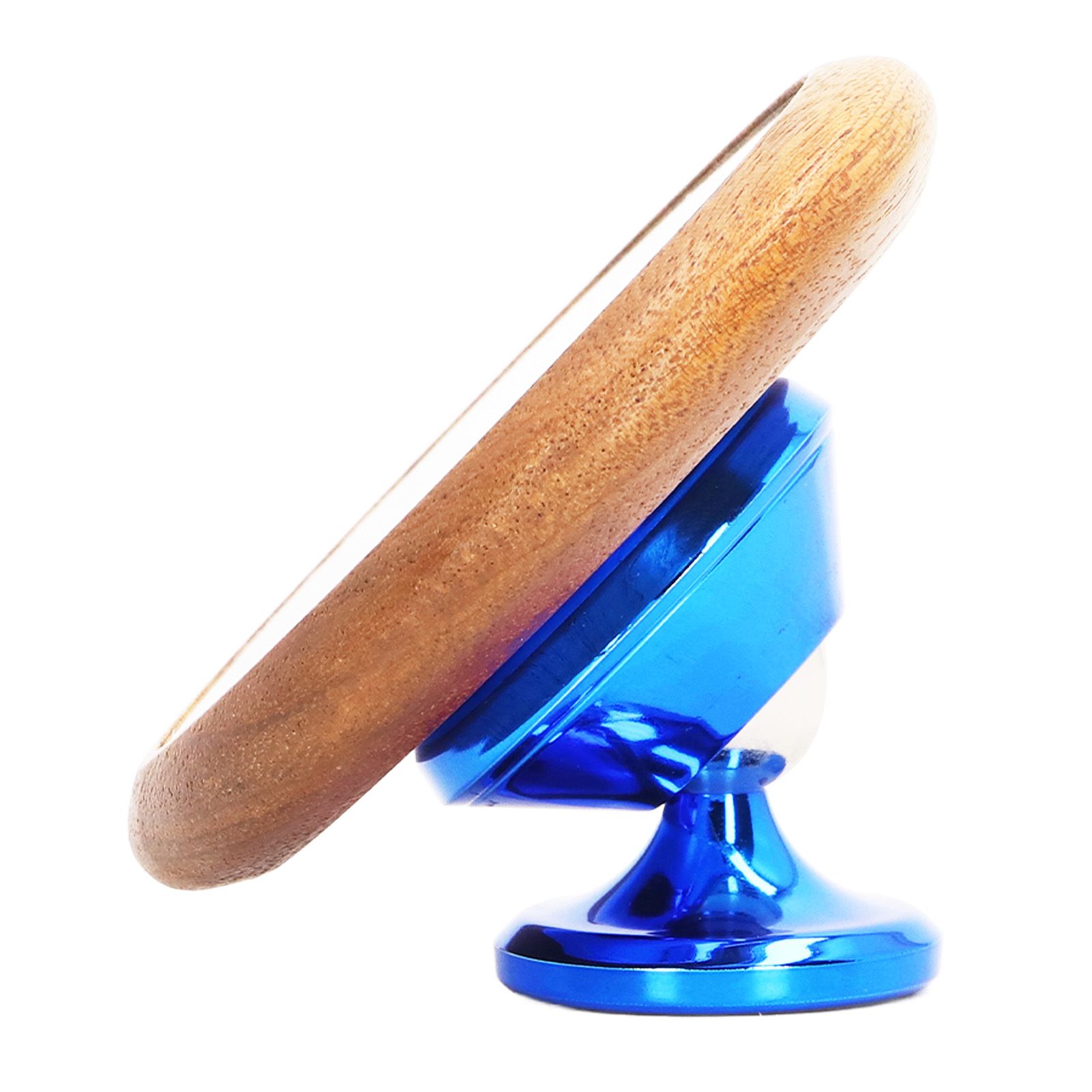 Coffee Flow Rate Observation Reflective Mirror Walnut 360 Degree Rotatable Visual Extraction Coffee Shot Mirror Blue - Image 7