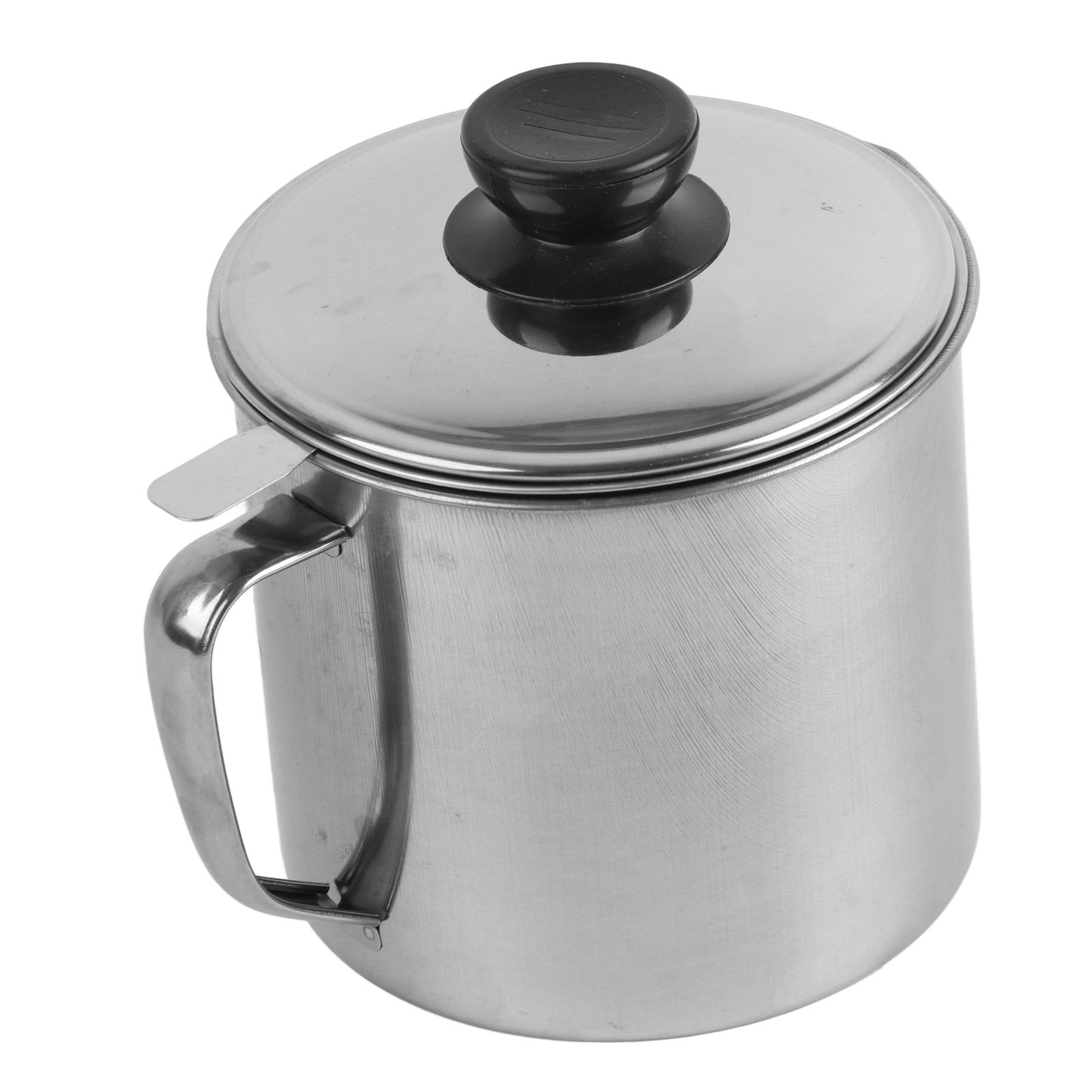 Oil Strainer Pot 1.3L Capacity 304 Stainless Steel Cooking Oil Container Anti Leakage for Home Restaurant - Image 1