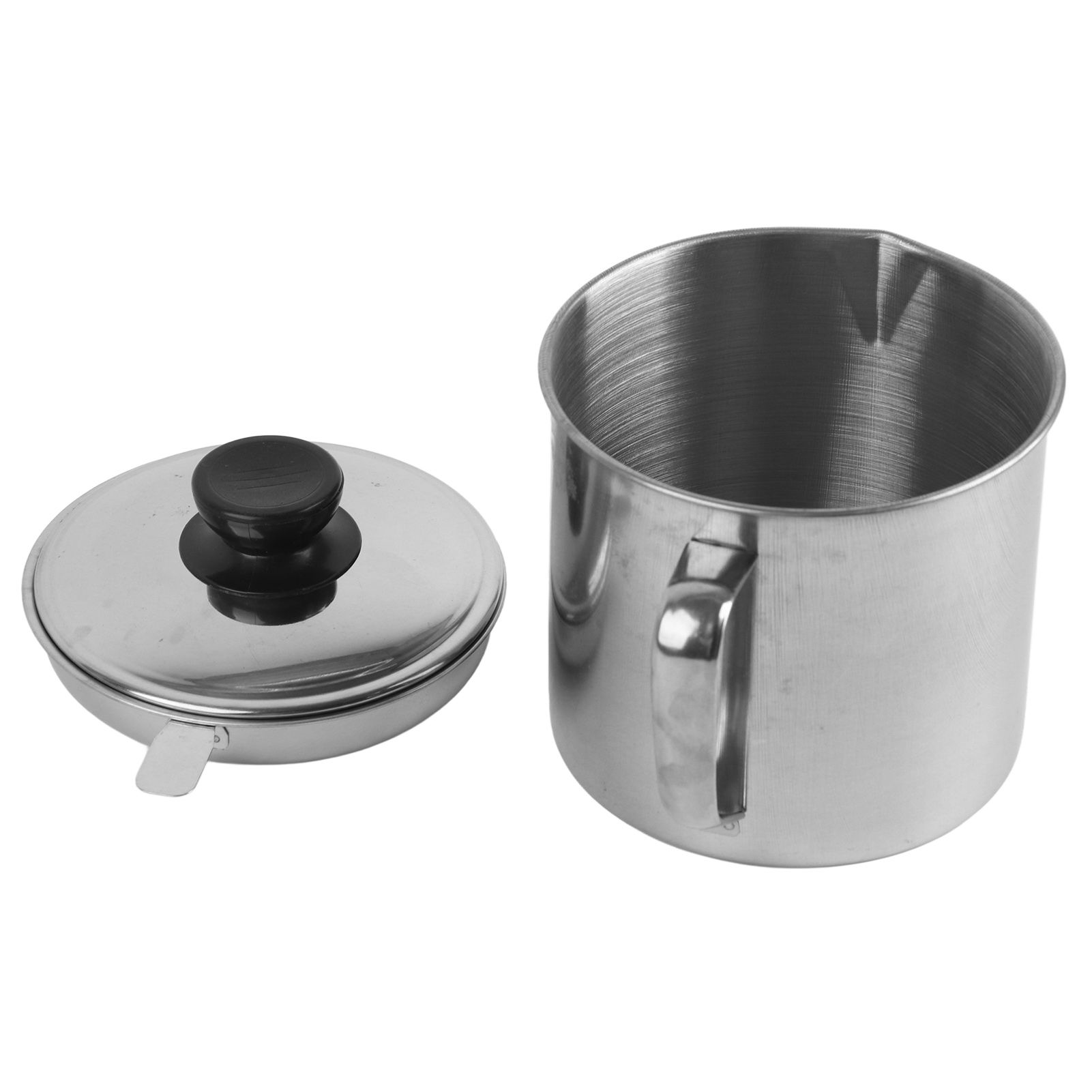 Oil Strainer Pot 1.3L Capacity 304 Stainless Steel Cooking Oil Container Anti Leakage for Home Restaurant - Image 5