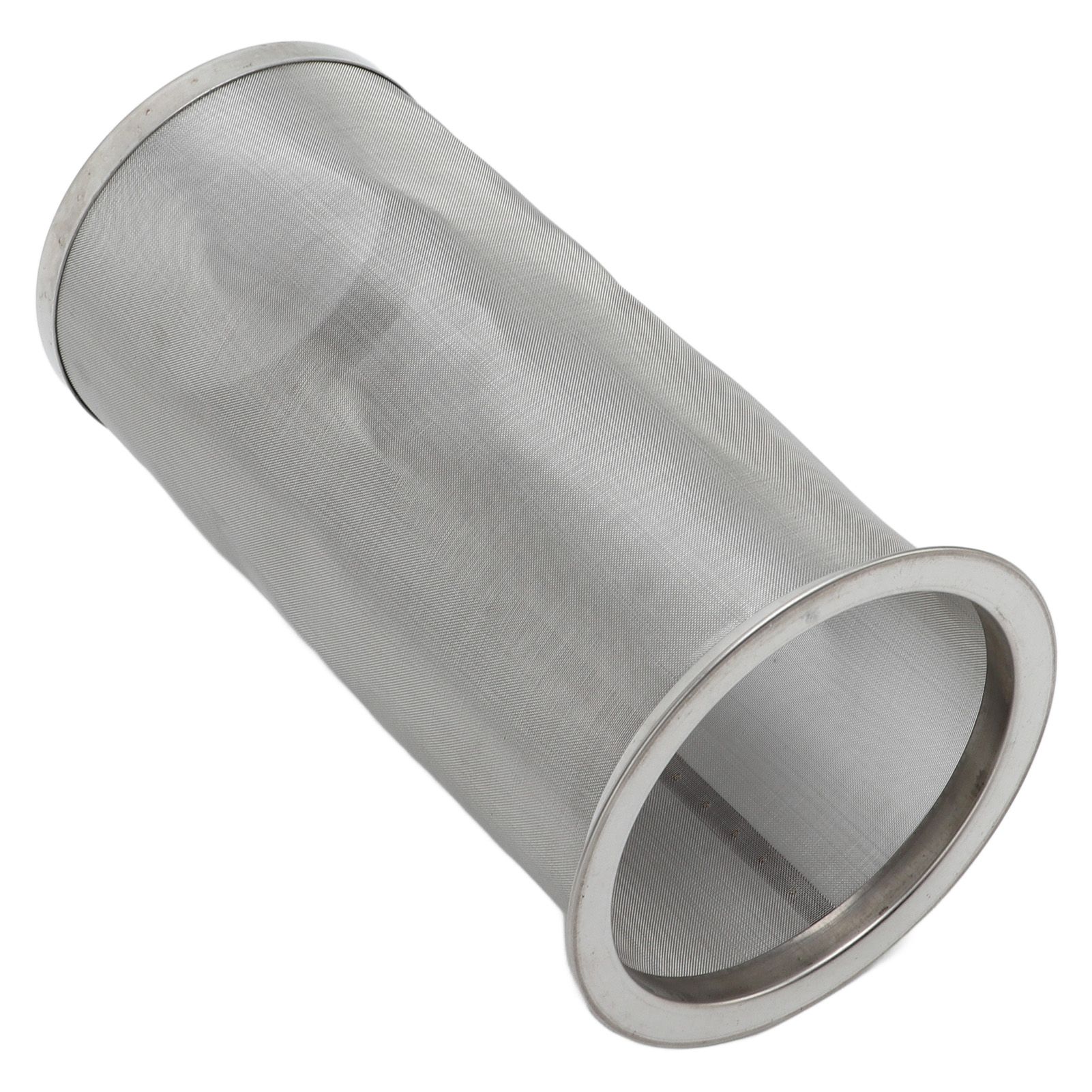 Cold Brew Coffee Filter Stainless Steel Reusable Wide Mouth Mesh Cylindrical Filter with White Gasket for Tea 8x15cm/3.15x5.91in - Image 8