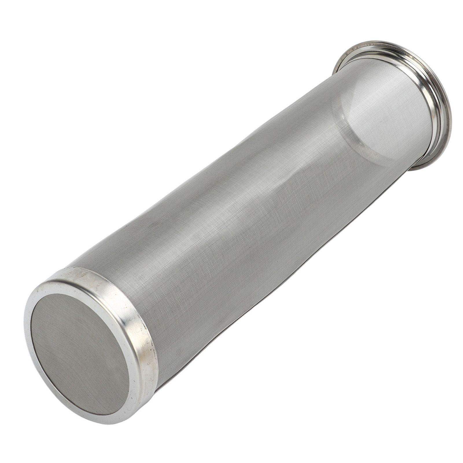 Cold Brew Coffee Filter Stainless Steel Reusable Wide Mouth Mesh Cylindrical Filter with White Gasket for Tea 8x21cm/3.15x8.27in - Image 4