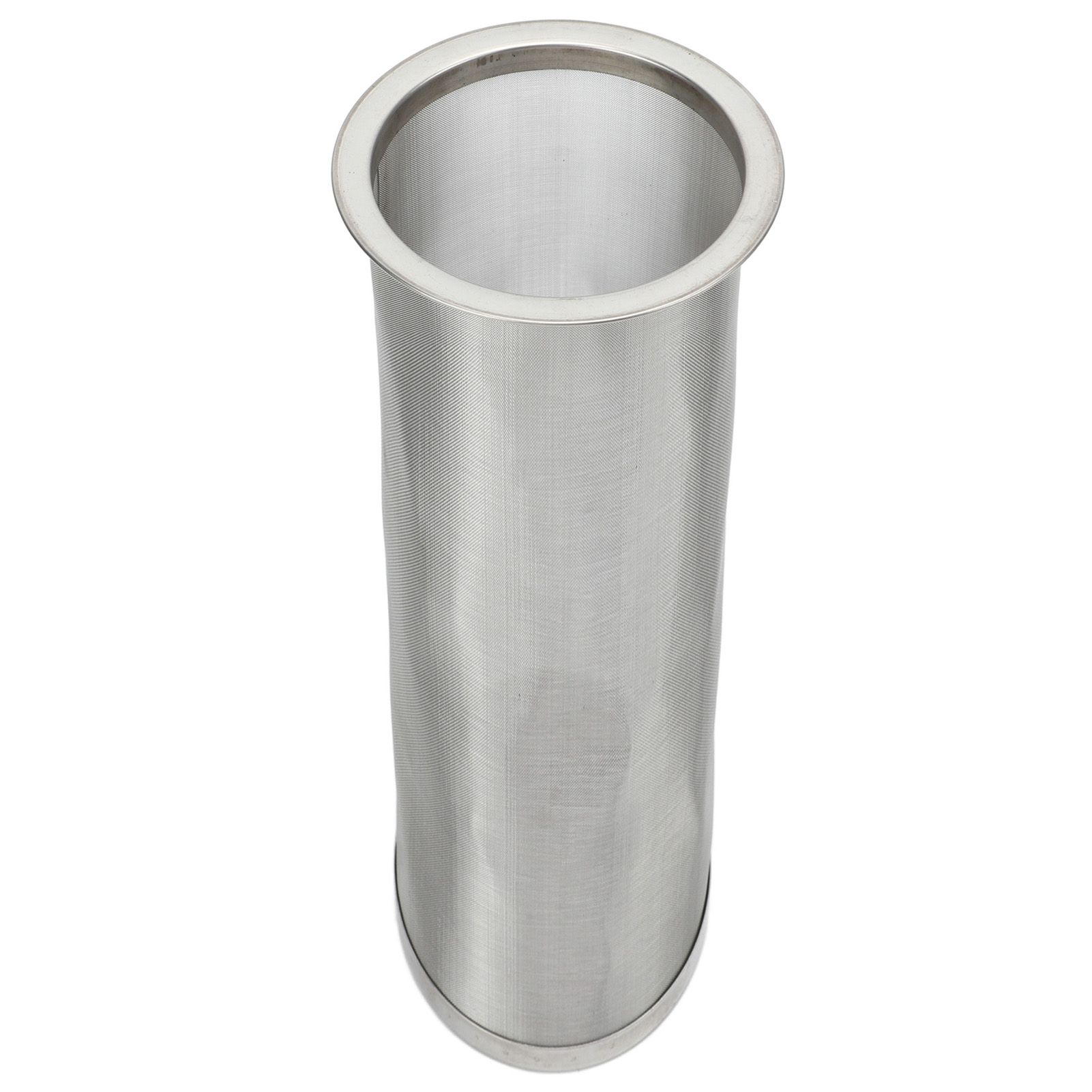 Cold Brew Coffee Filter Stainless Steel Reusable Wide Mouth Mesh Cylindrical Filter with White Gasket for Tea 8x21cm/3.15x8.27in - Image 5