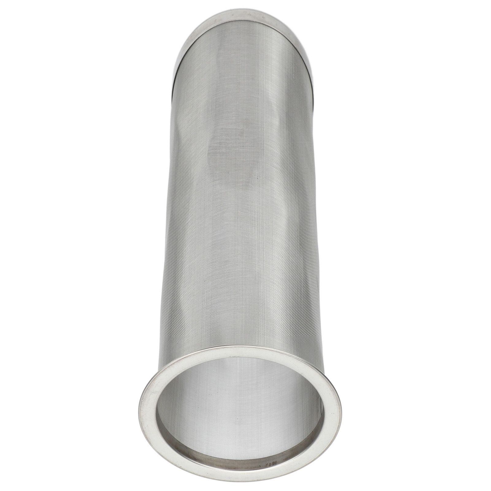 Cold Brew Coffee Filter Stainless Steel Reusable Wide Mouth Mesh Cylindrical Filter with White Gasket for Tea 8x21cm/3.15x8.27in - Image 6