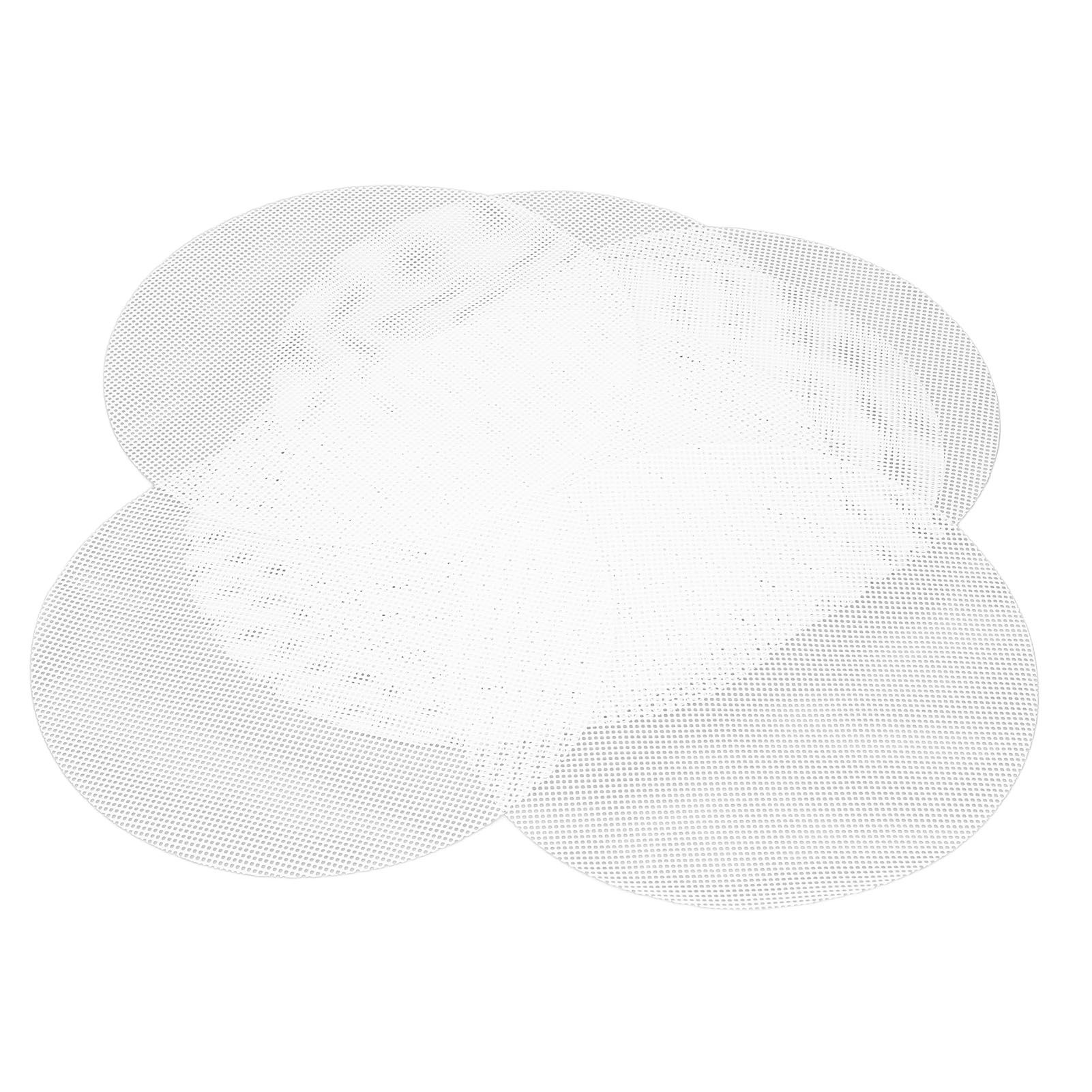 10pcs Silicone Steamer Mesh Mat Prevents Stick Reusable Cuttable Silicone Steamer Liners for Kitchen Restaurant 30cm/11.8in - Image 3