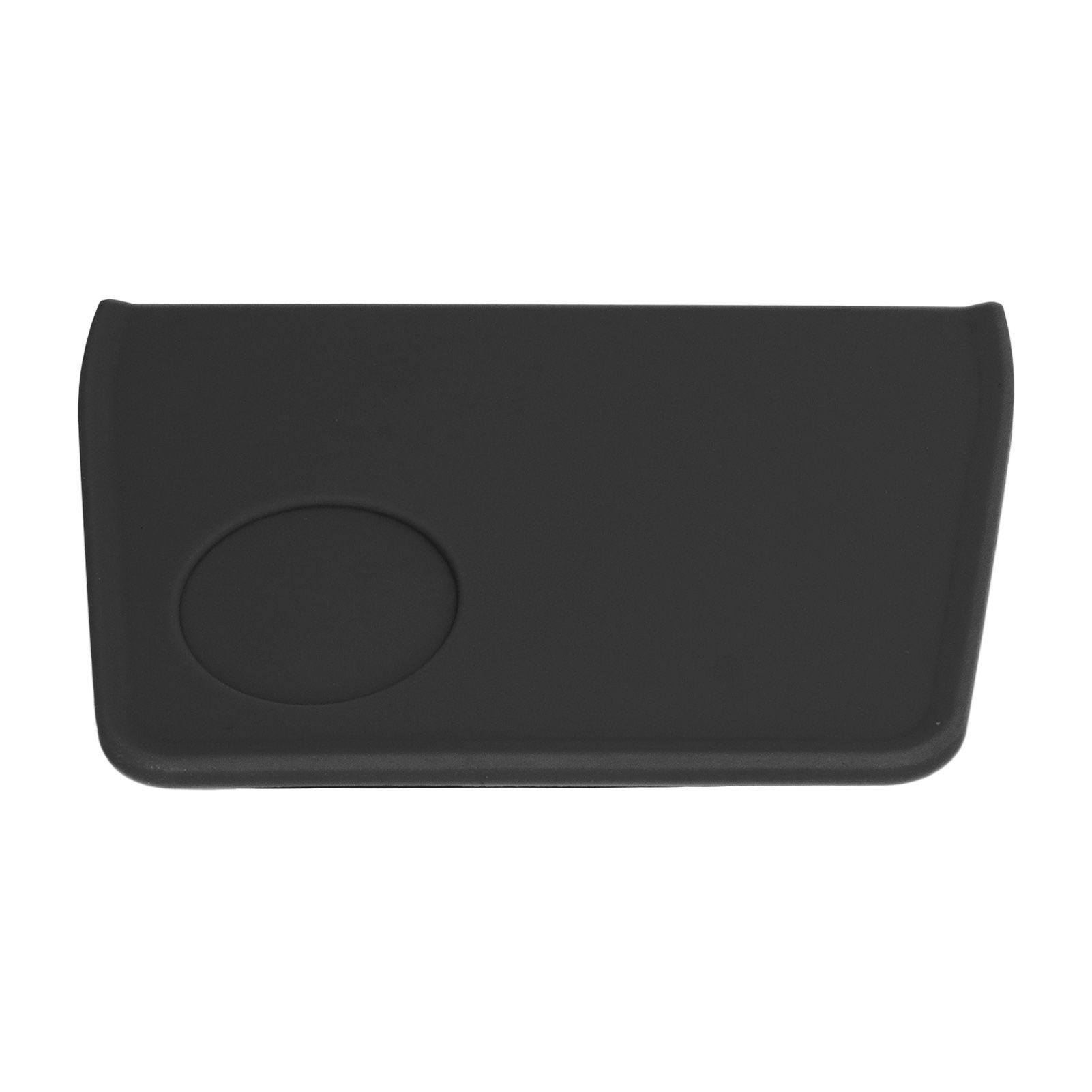Coffee Tamper Mat with Tamper Slot Silicone Tamping Mat Coffee Pad Tamp Station Tool Black - Image 1